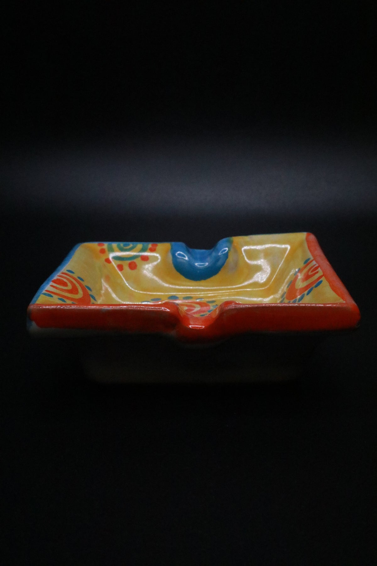 VINTAGE RUOCCO CERAMICHE D' ARTE ITALY CERAMIC ASHTRAY