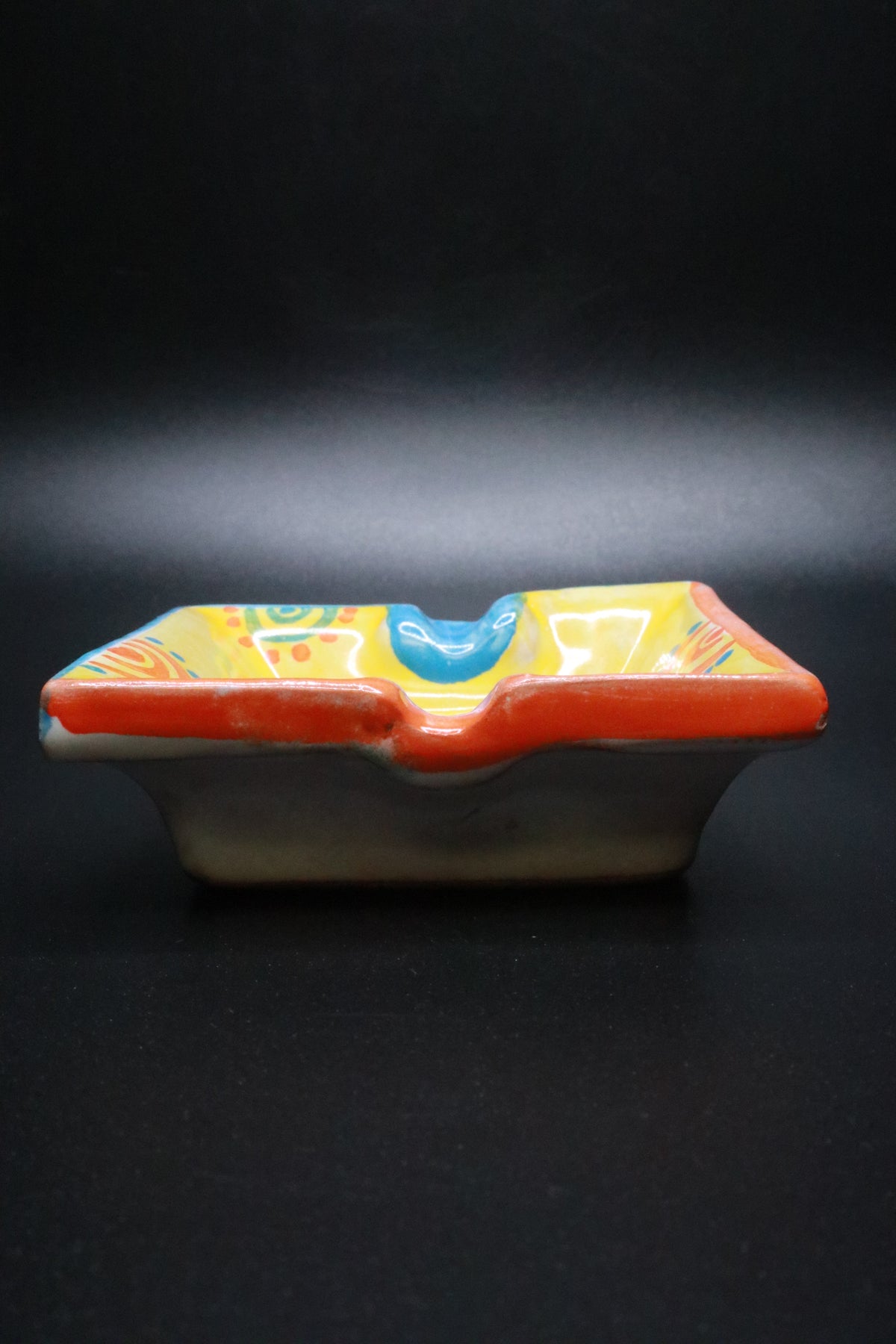 VINTAGE RUOCCO CERAMICHE D' ARTE ITALY CERAMIC ASHTRAY