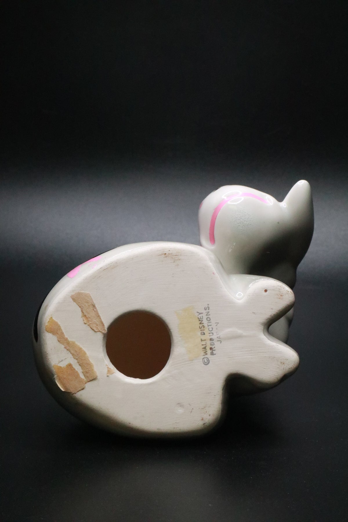 VINTAGE WALT DISNEY PRODUCTIONS JAPAN EEYORE CERAMIC FIGURINE