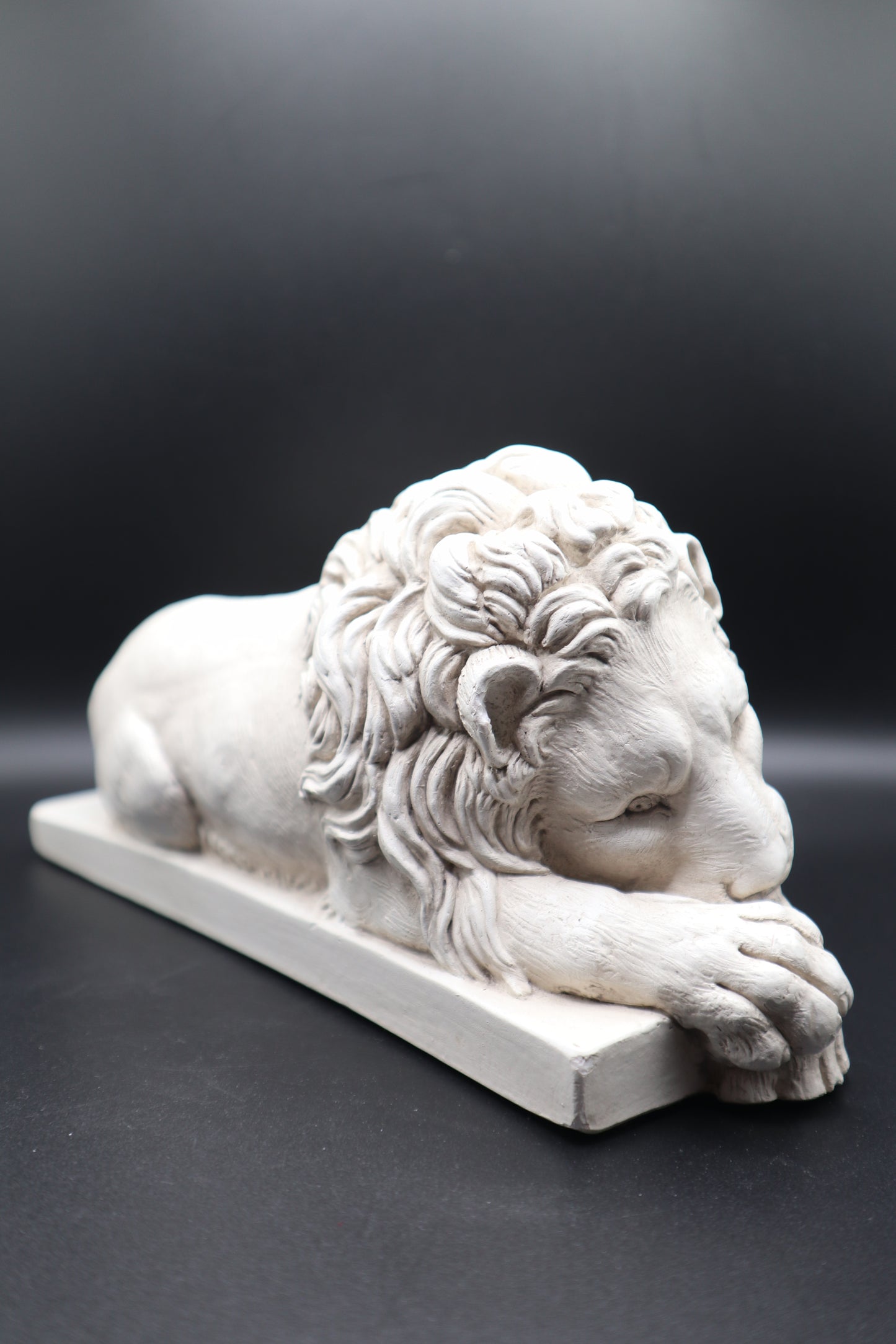 SLEEPING VATICAN LION PLASTER FACSIMILES LTD