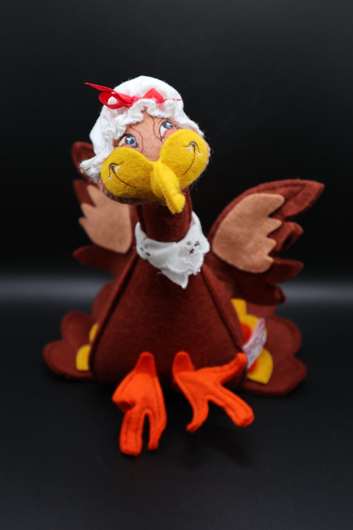 ANNALEE 1993 THANKSGIVING GIRL TURKEY