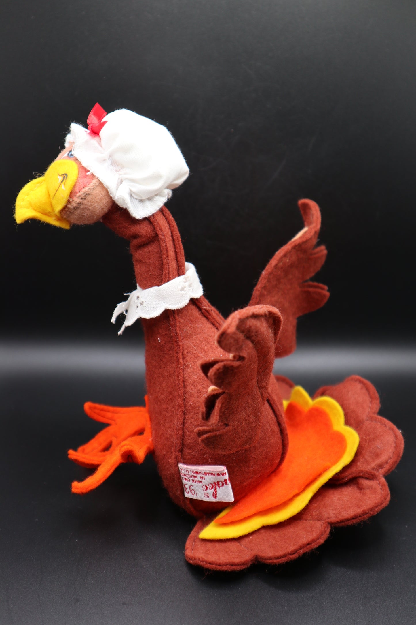 ANNALEE 1993 THANKSGIVING GIRL TURKEY
