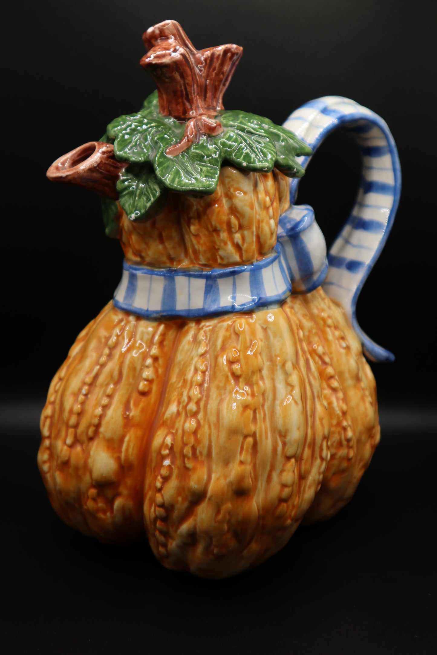 FITZ AND FLOYD 1995 HARVEST PITCHER