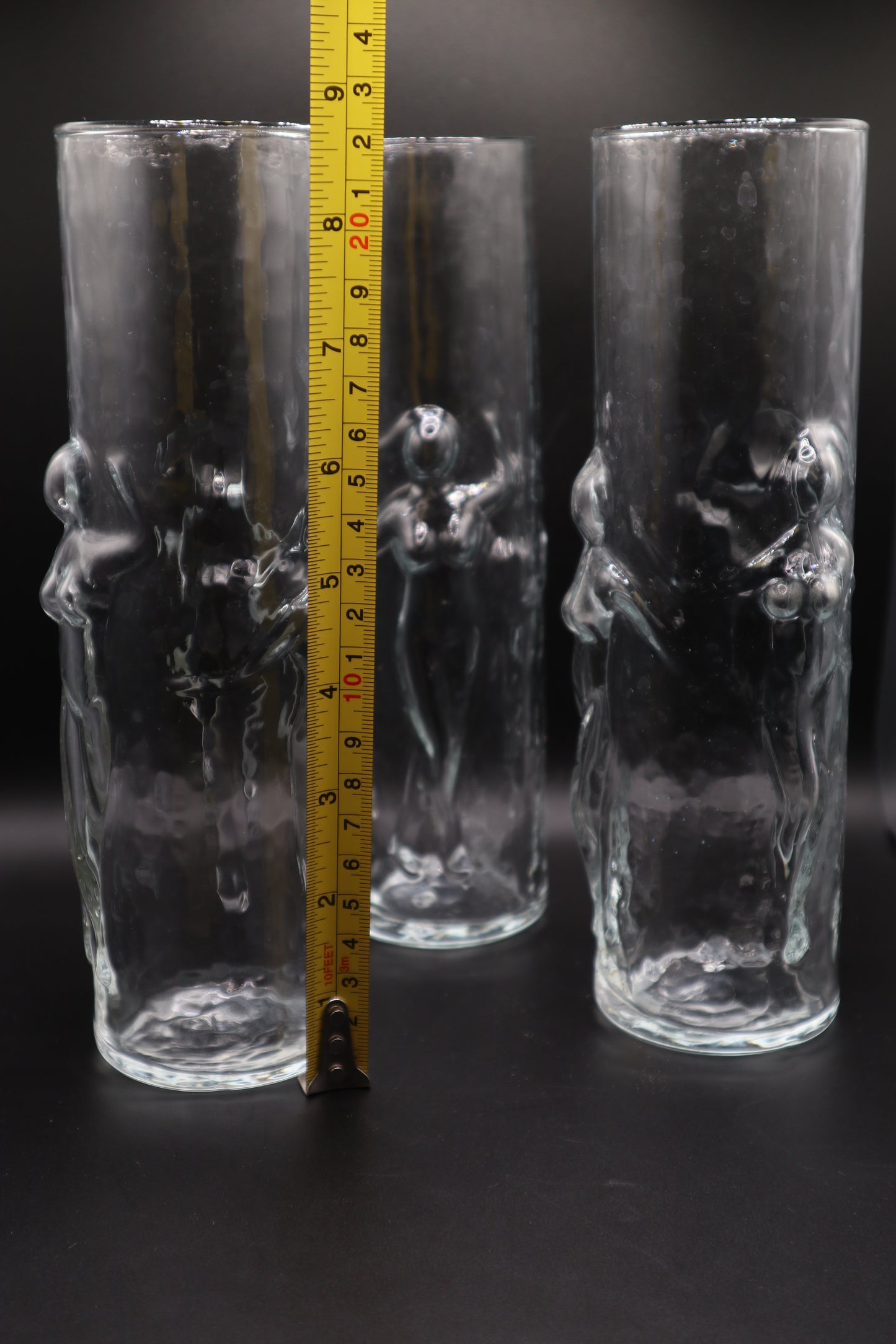 VINTAGE LIBBY "LA FEMME" HIGHBALL GLASSES SET OF 3