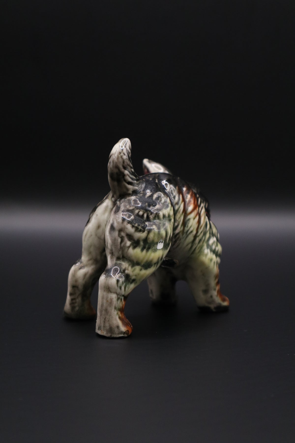TABBY CAT FIGURINE MCM WALES MADE IN JAPAN