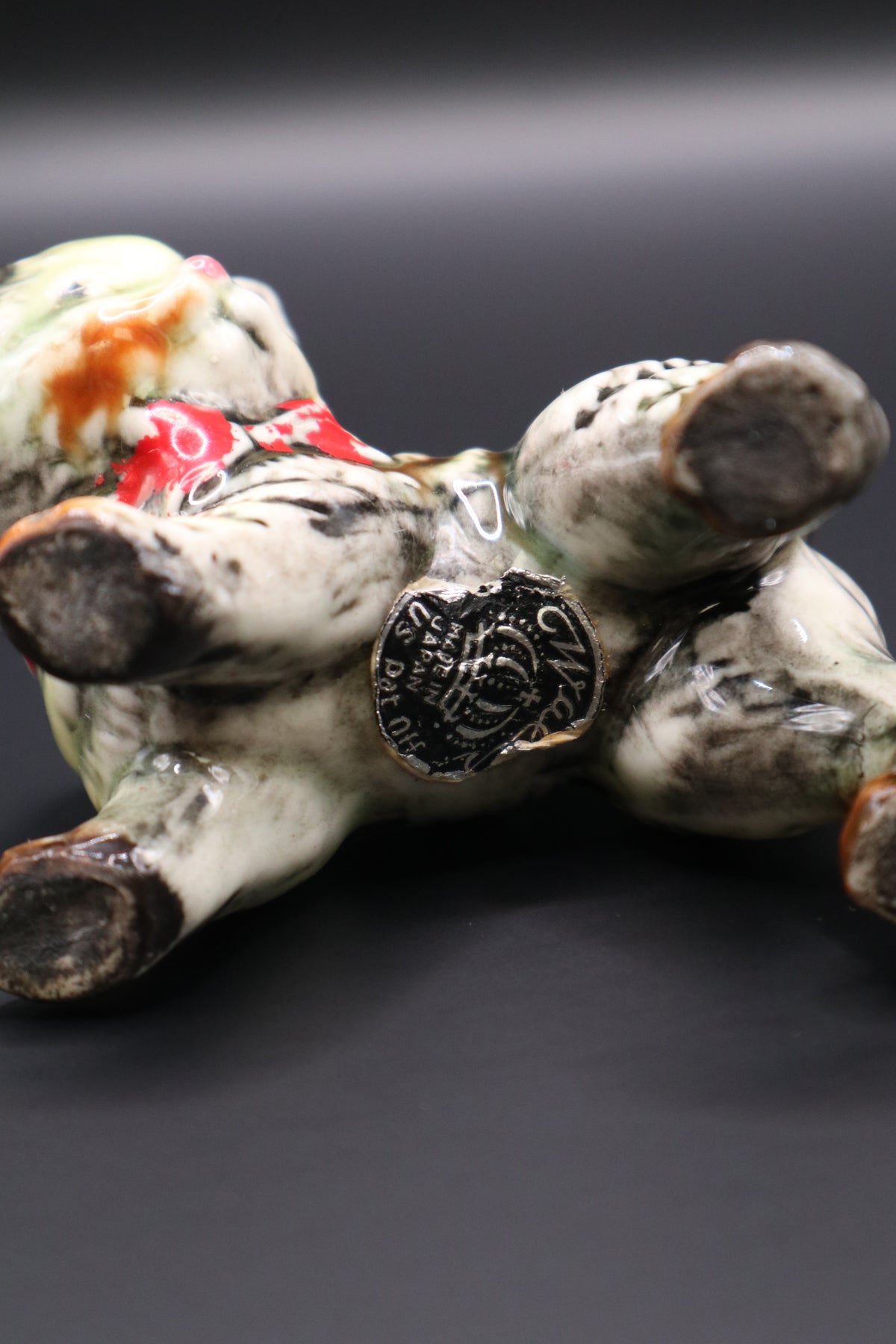 TABBY CAT FIGURINE MCM WALES MADE IN JAPAN