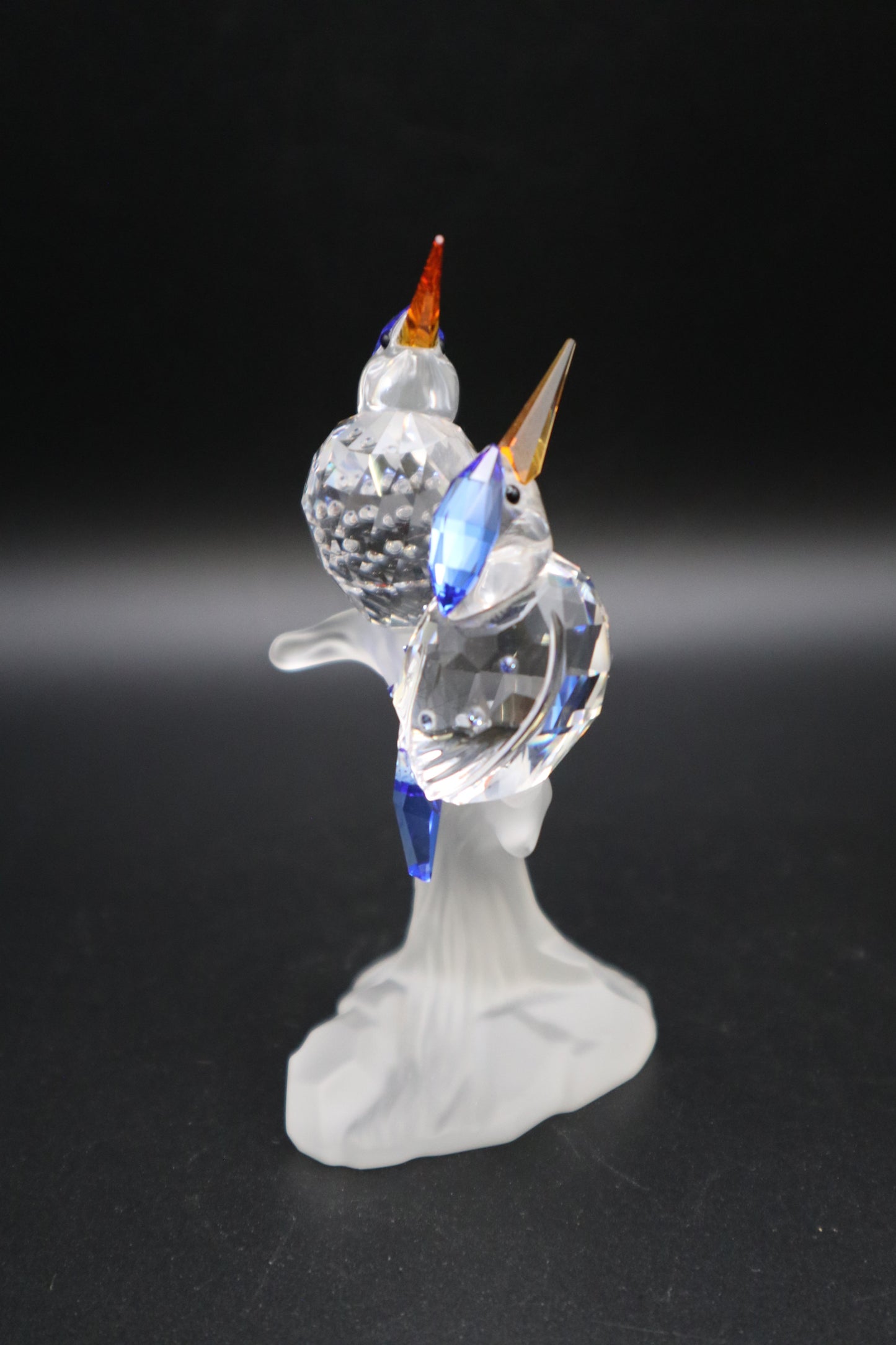 SWAROVSKI MALACHITE KING FISHERS BIRDS
