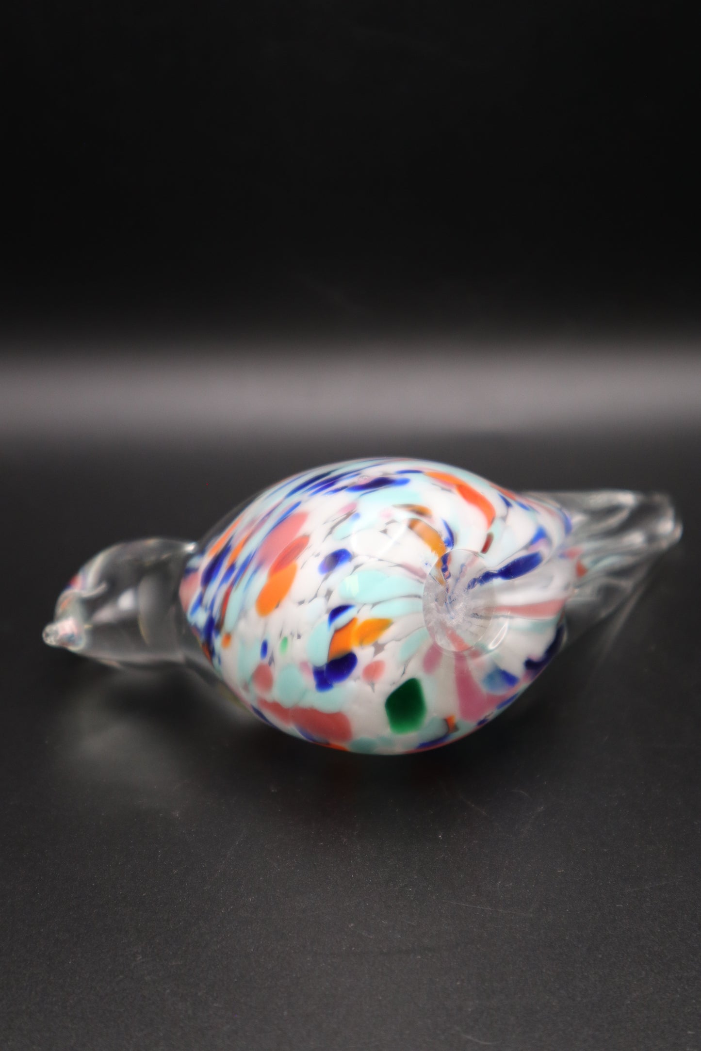 VINTAGE GIBSON ART GLASS BIRD PAPERWEIGHT