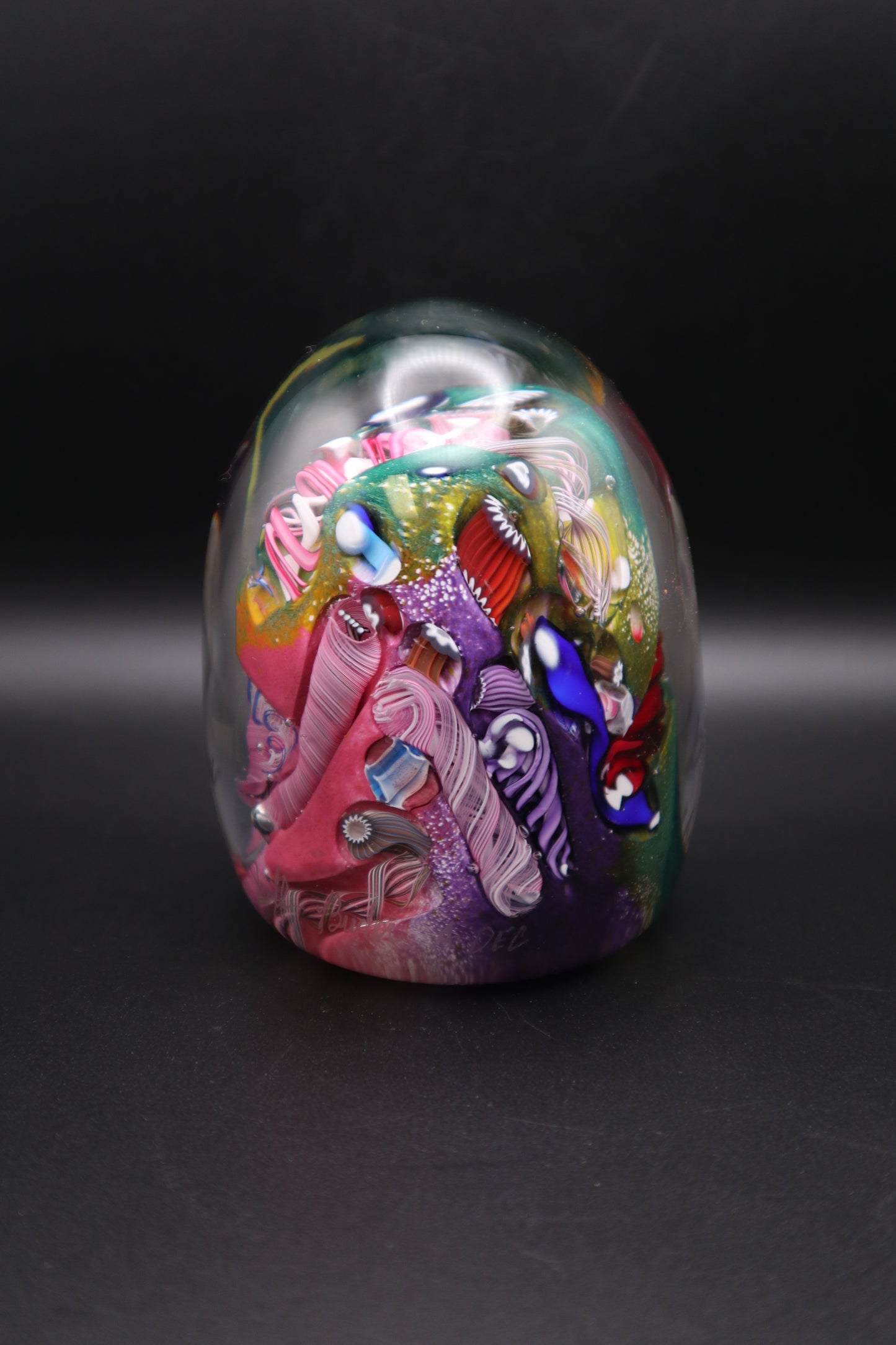 VETRERIA LA FENICE MURANO GLASS PAPERWEIGHT