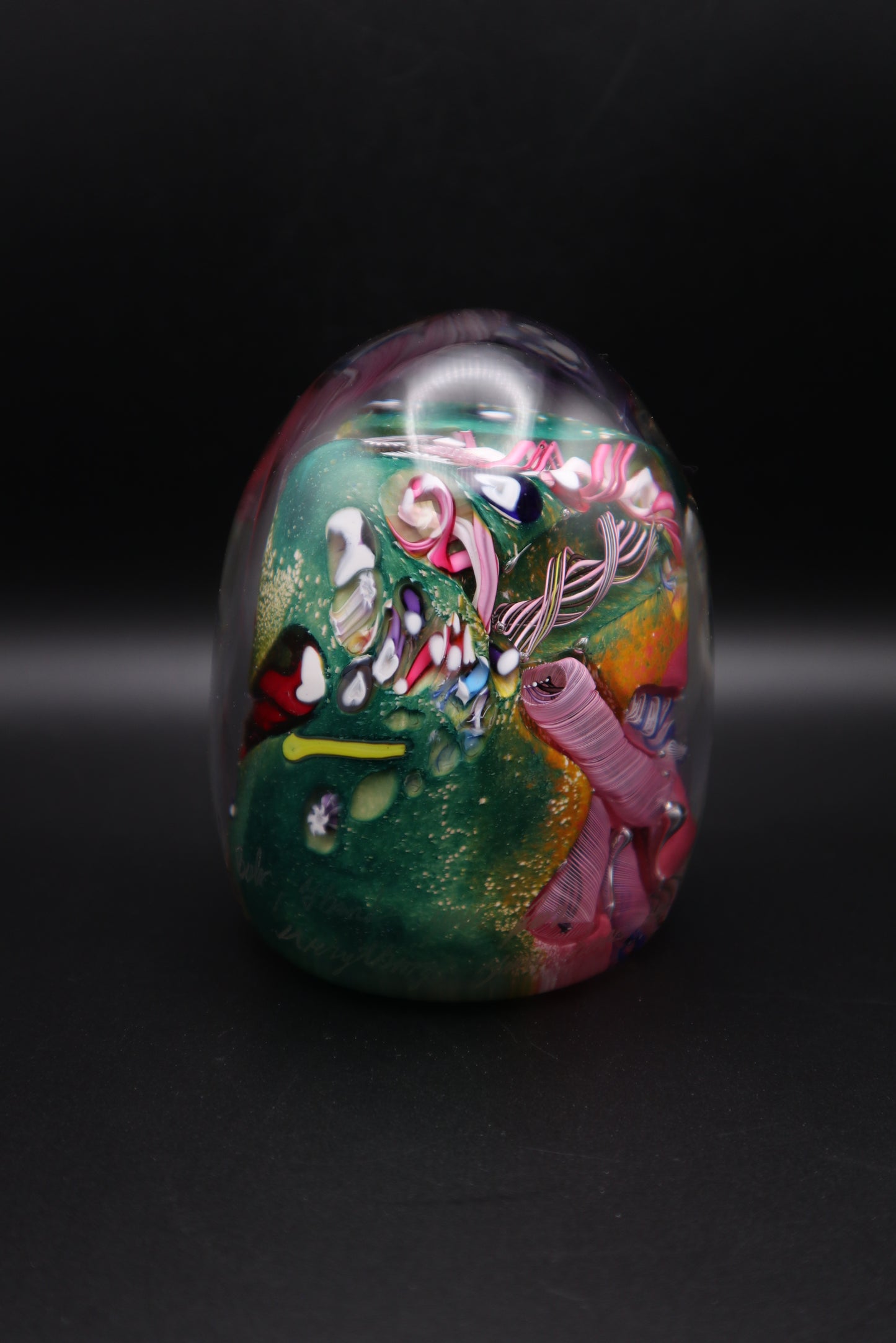 VETRERIA LA FENICE MURANO GLASS PAPERWEIGHT