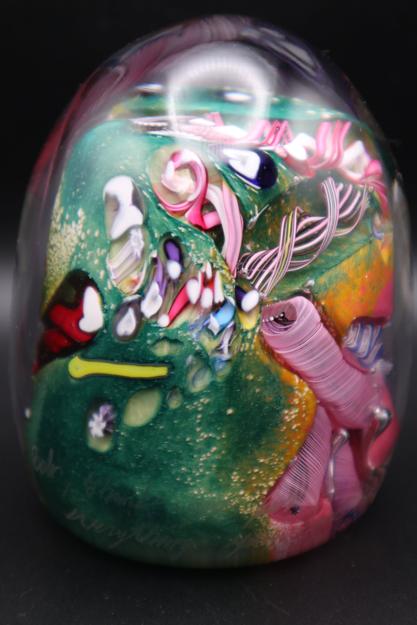 VETRERIA LA FENICE MURANO GLASS PAPERWEIGHT
