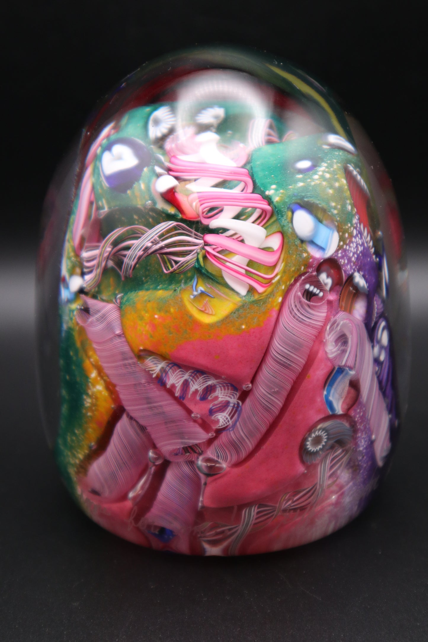 VETRERIA LA FENICE MURANO GLASS PAPERWEIGHT