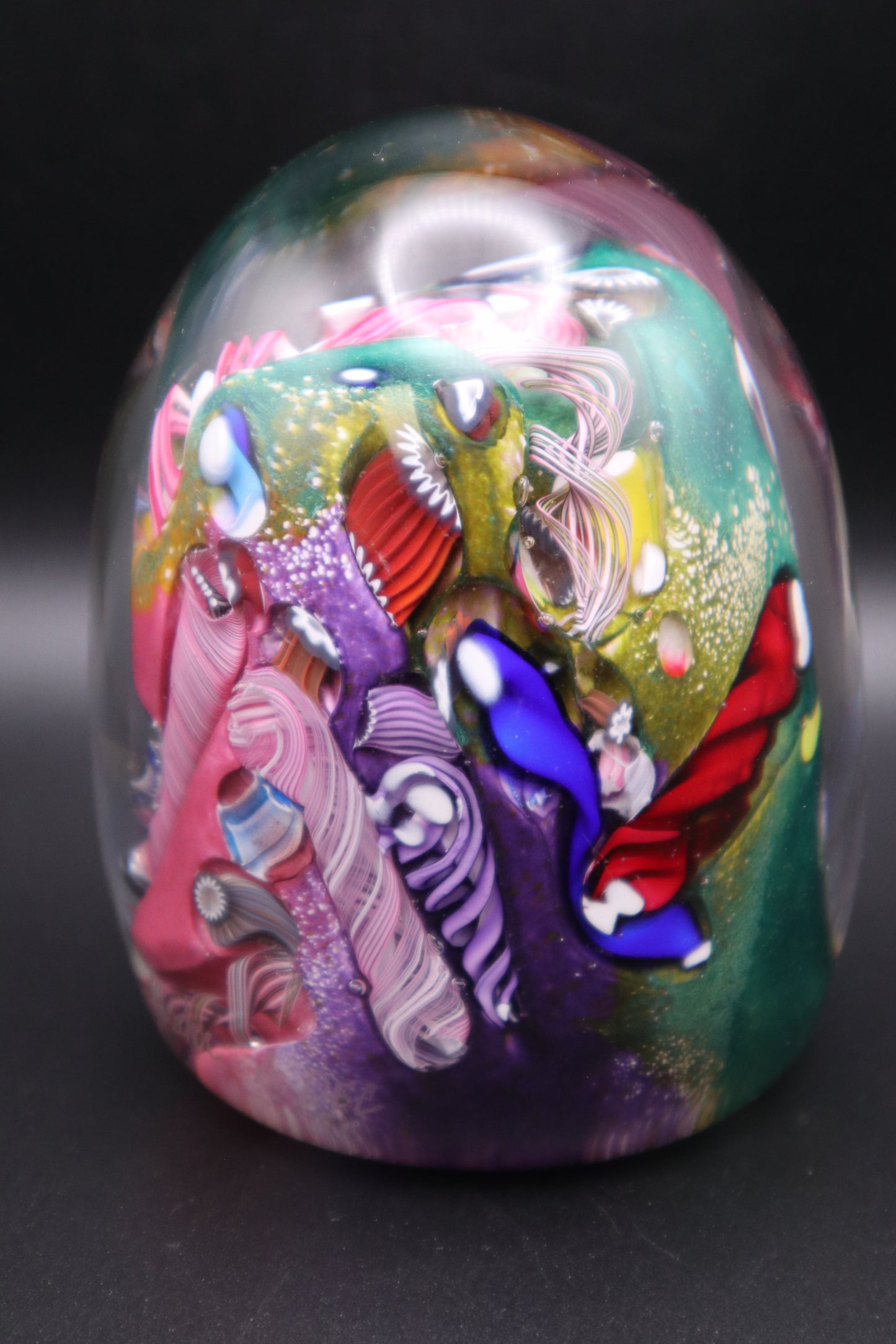 VETRERIA LA FENICE MURANO GLASS PAPERWEIGHT