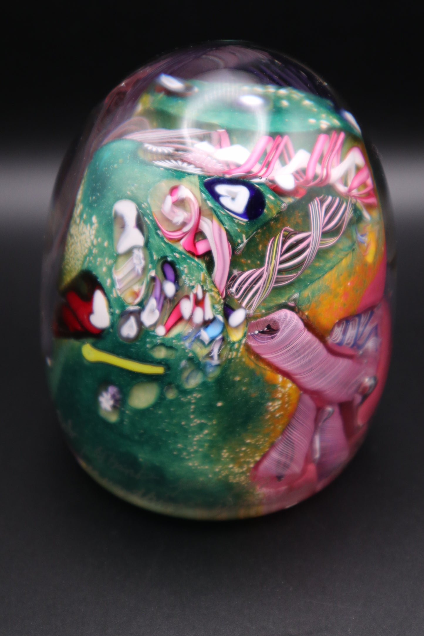 VETRERIA LA FENICE MURANO GLASS PAPERWEIGHT