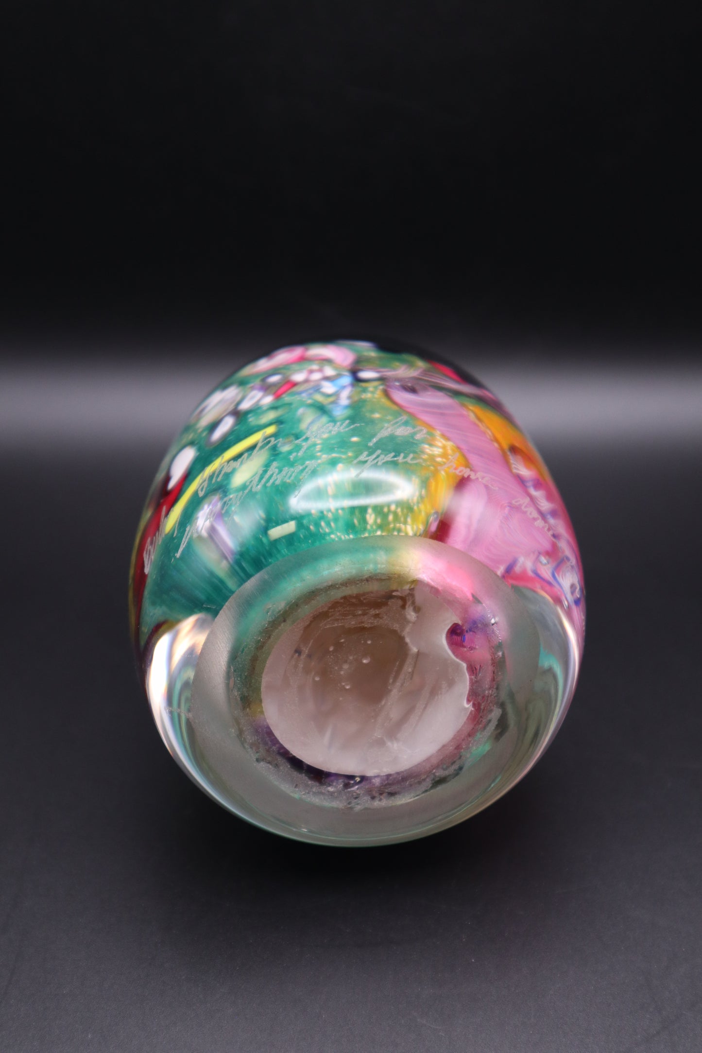 VETRERIA LA FENICE MURANO GLASS PAPERWEIGHT