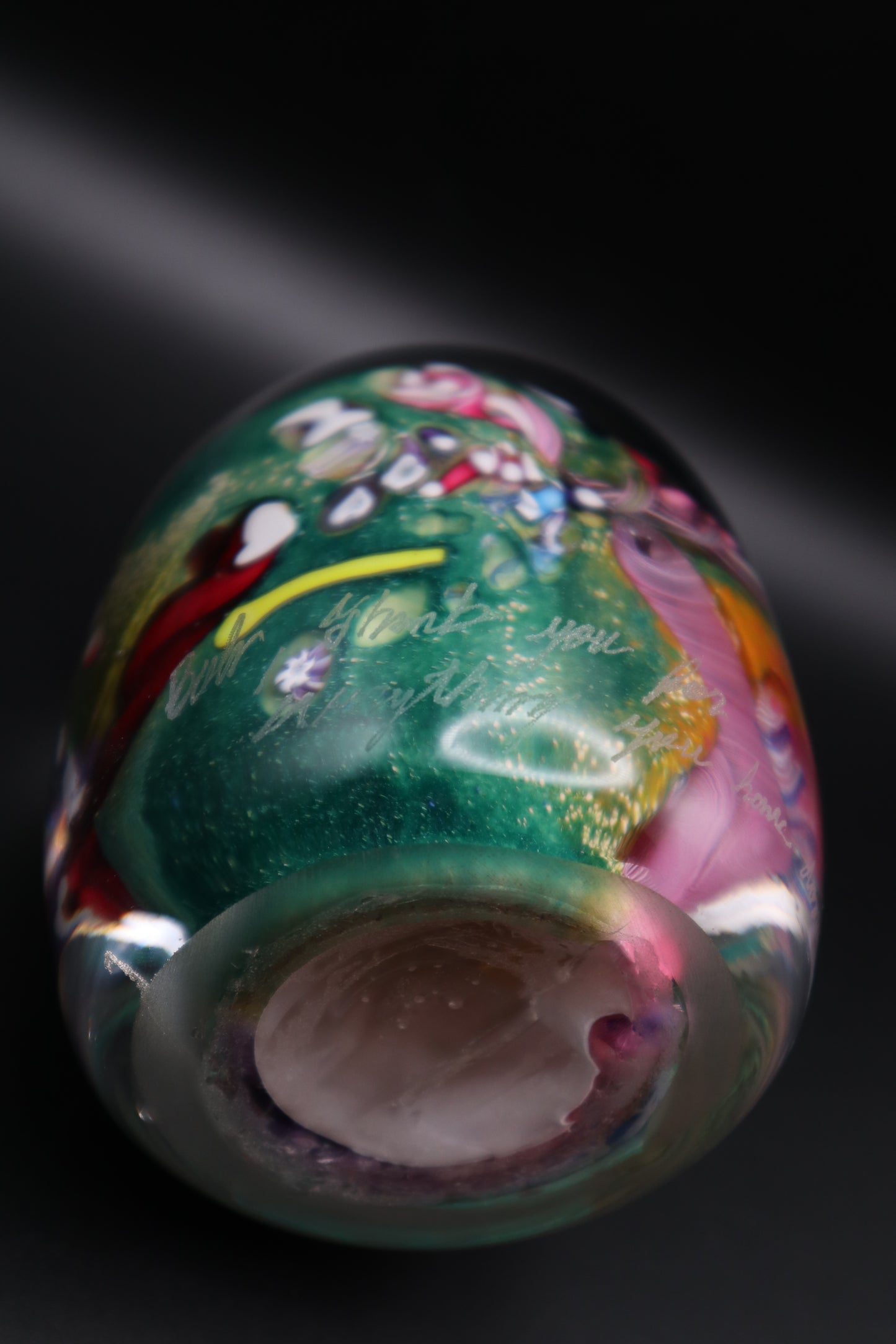 VETRERIA LA FENICE MURANO GLASS PAPERWEIGHT