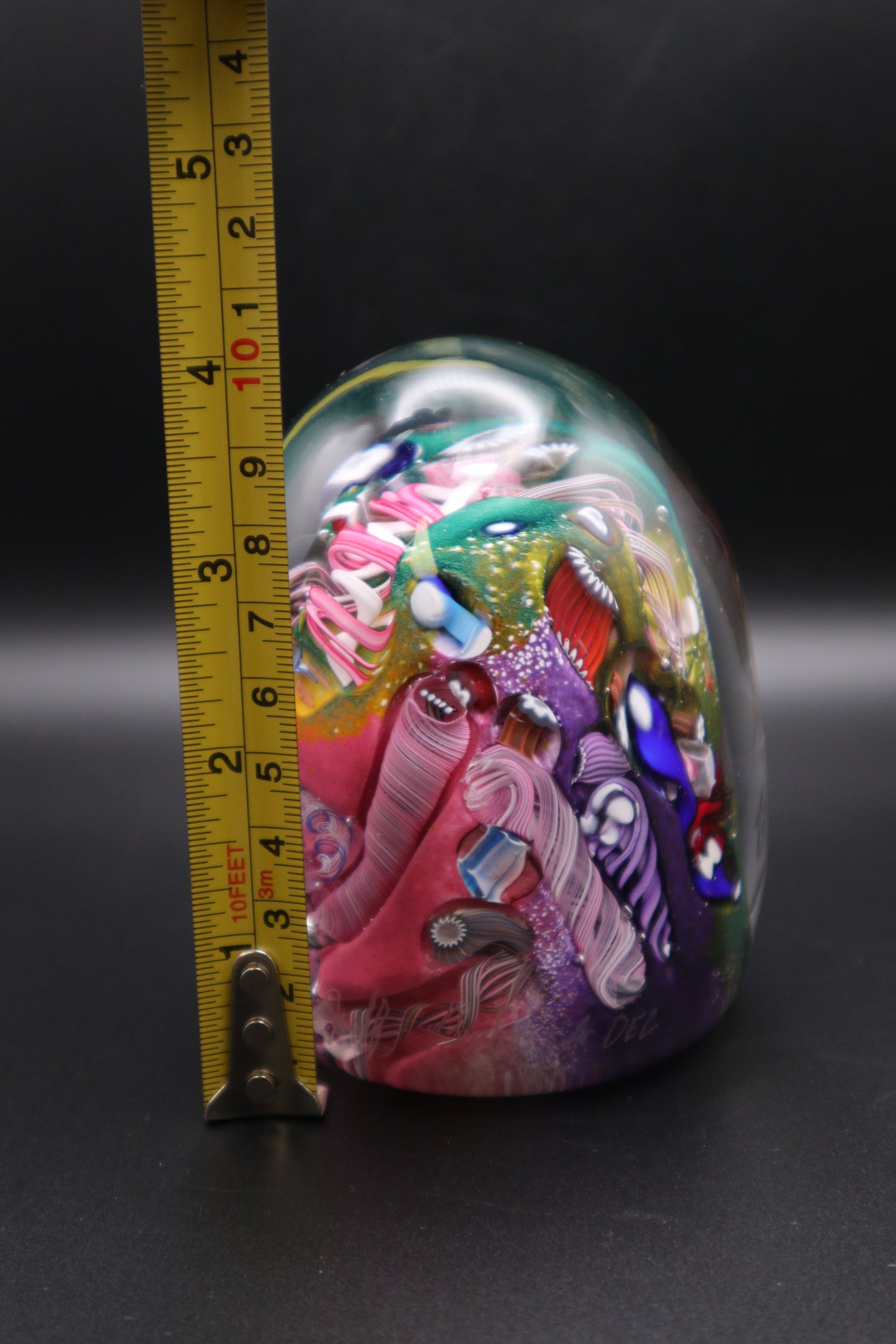VETRERIA LA FENICE MURANO GLASS PAPERWEIGHT