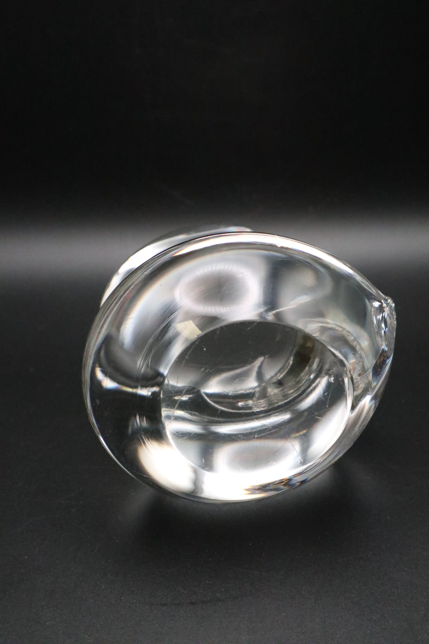 VINTAGE KONSTGLAS DUCK GLASS PAPERWEIGHT SWEDEN