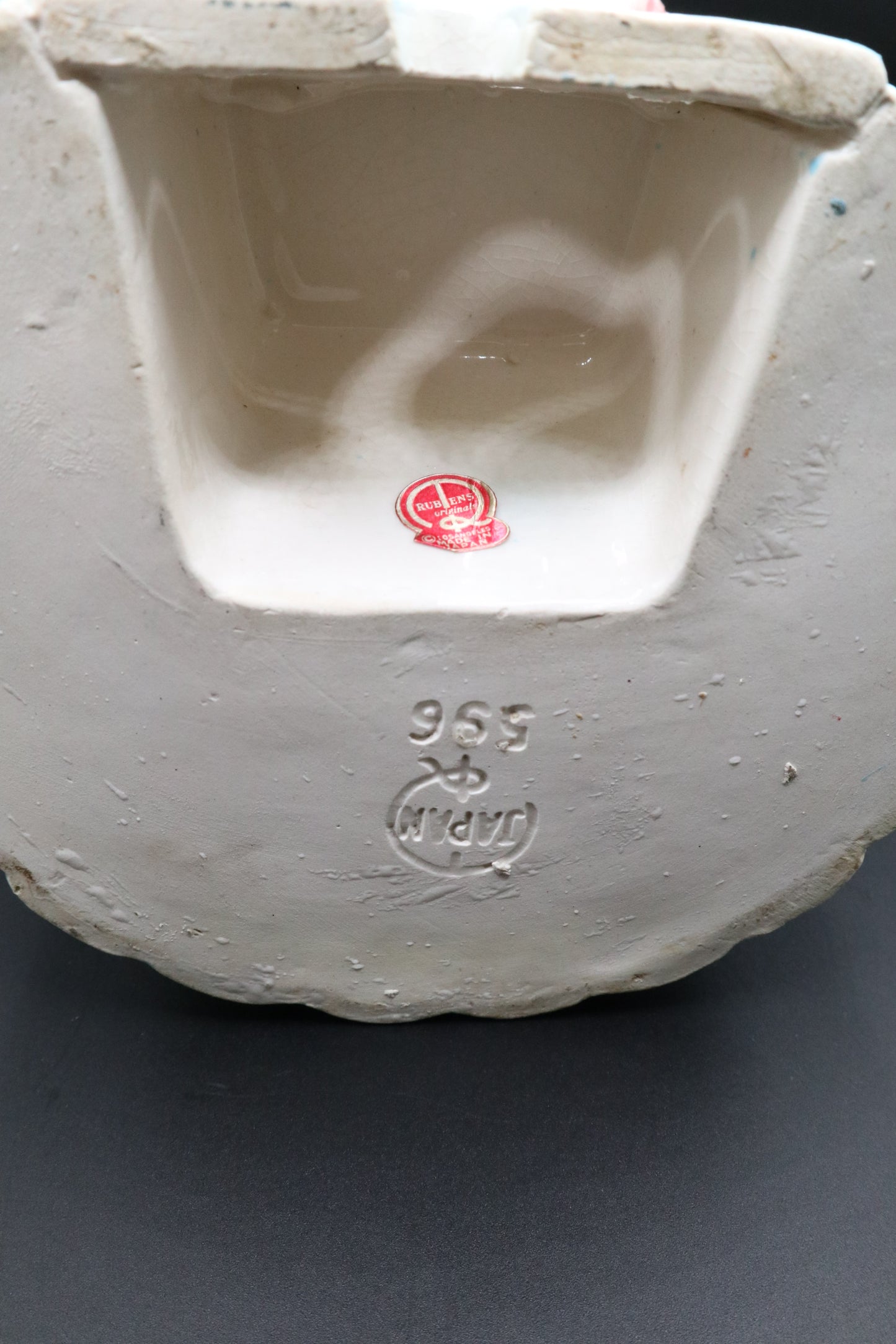 VINTAGE RUBENS CERAMIC CAROUSEL PLANTER