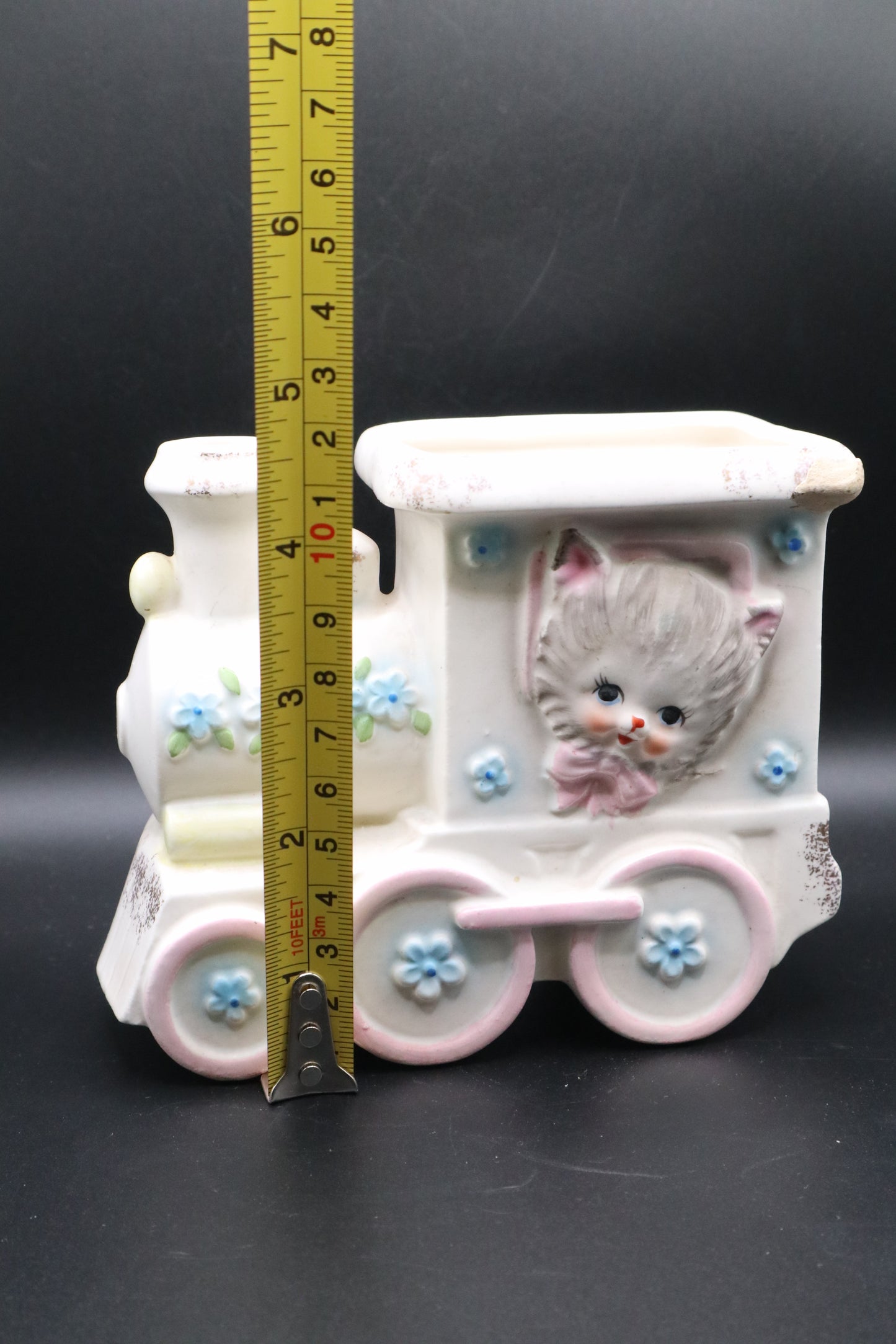 VINTAGE NAPCOWARE CERAMIC TRAIN PLANTER