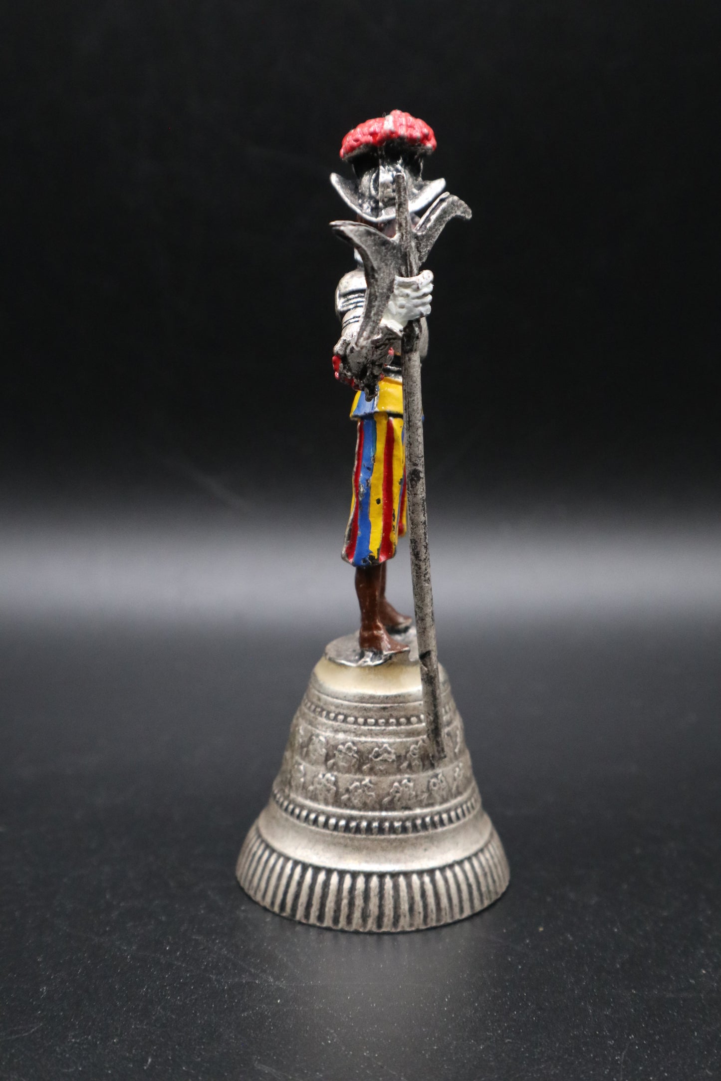 SWISS GUARD PEWTER BELL