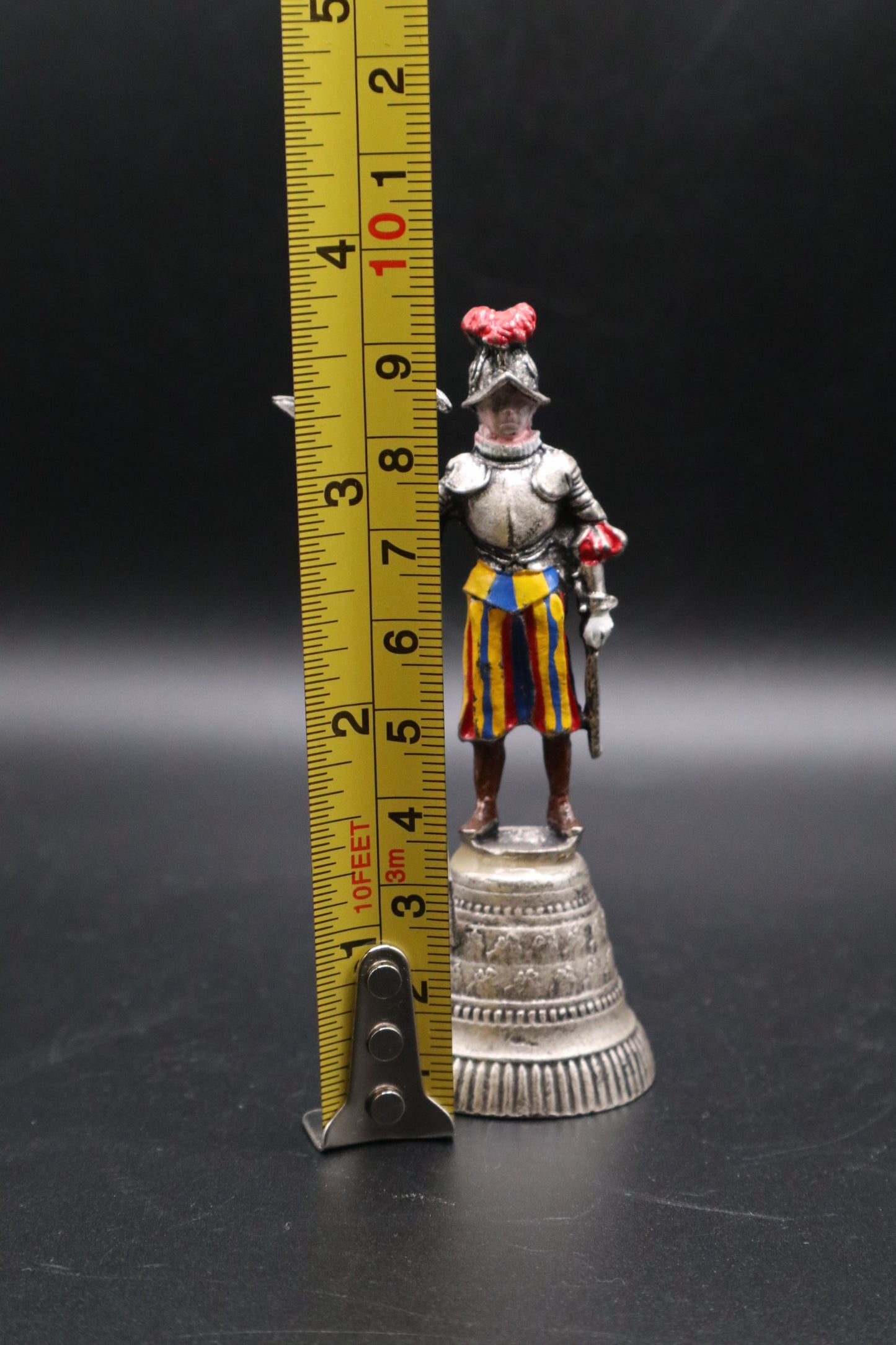 SWISS GUARD PEWTER BELL