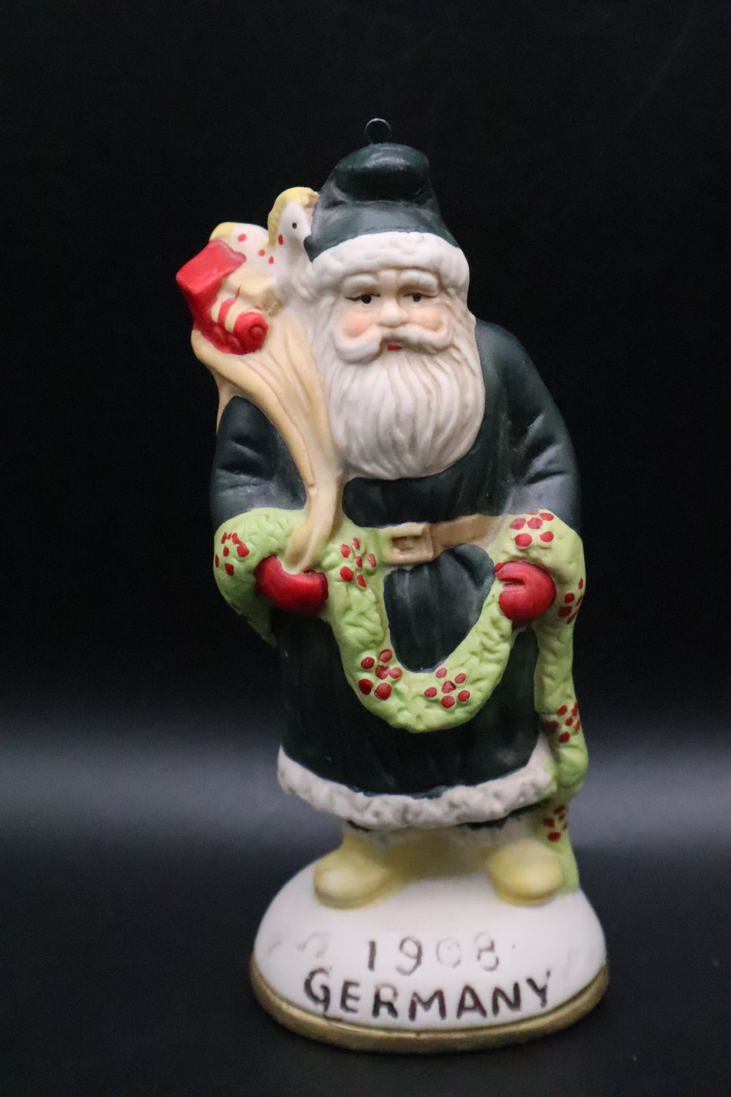 GERMANY SANTA 1908 ORNAMENT