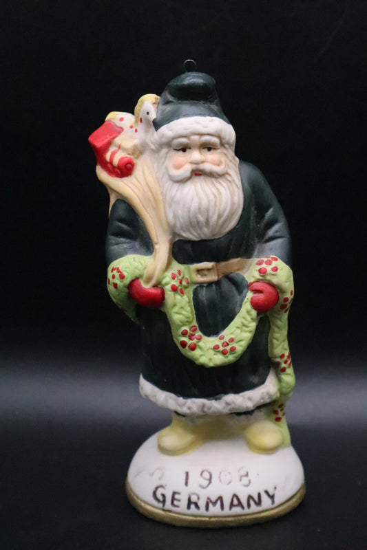 GERMANY SANTA 1908 ORNAMENT