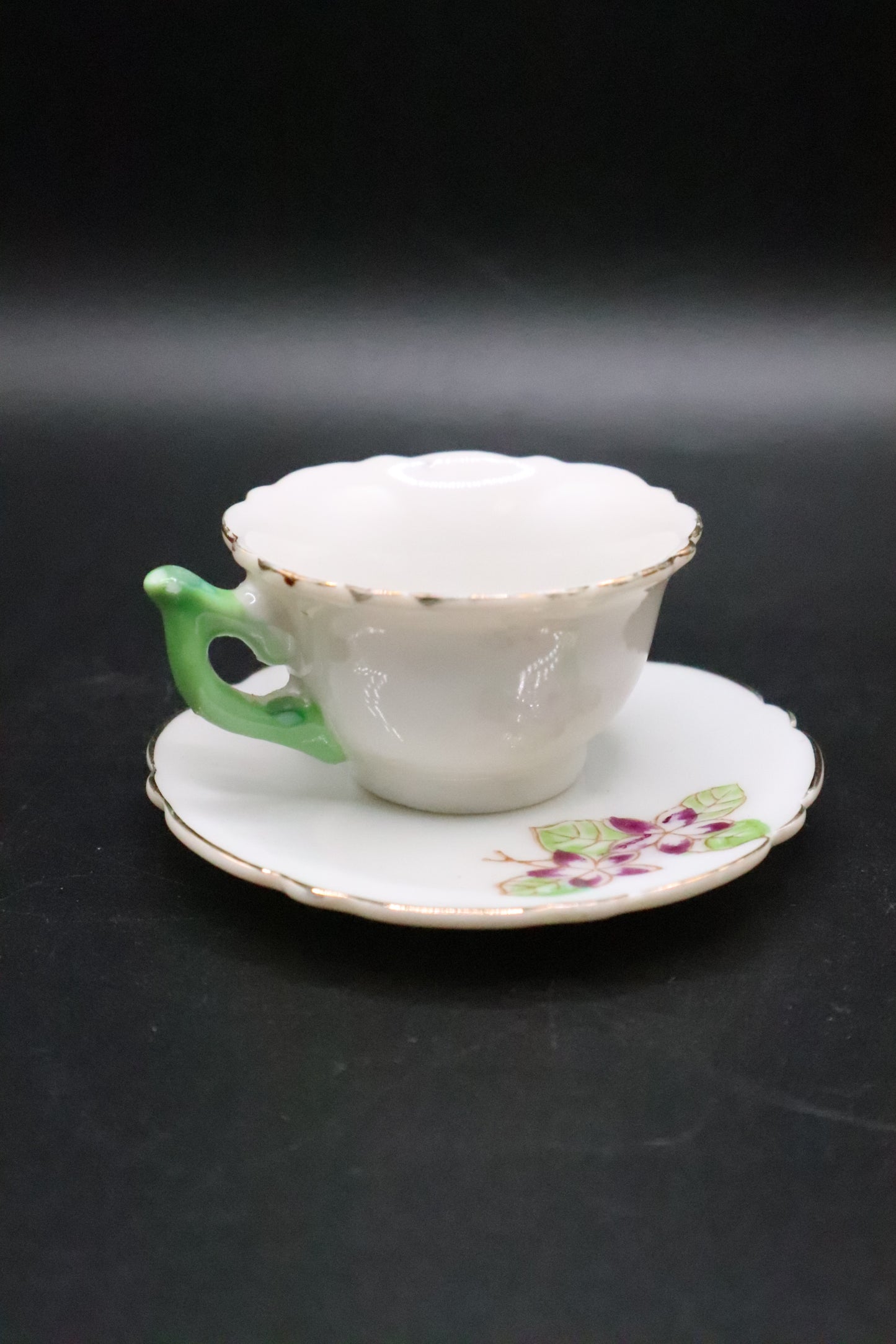 MINIATURE TEA PARTY CUP AND SAUCER MADE IN JAPAN