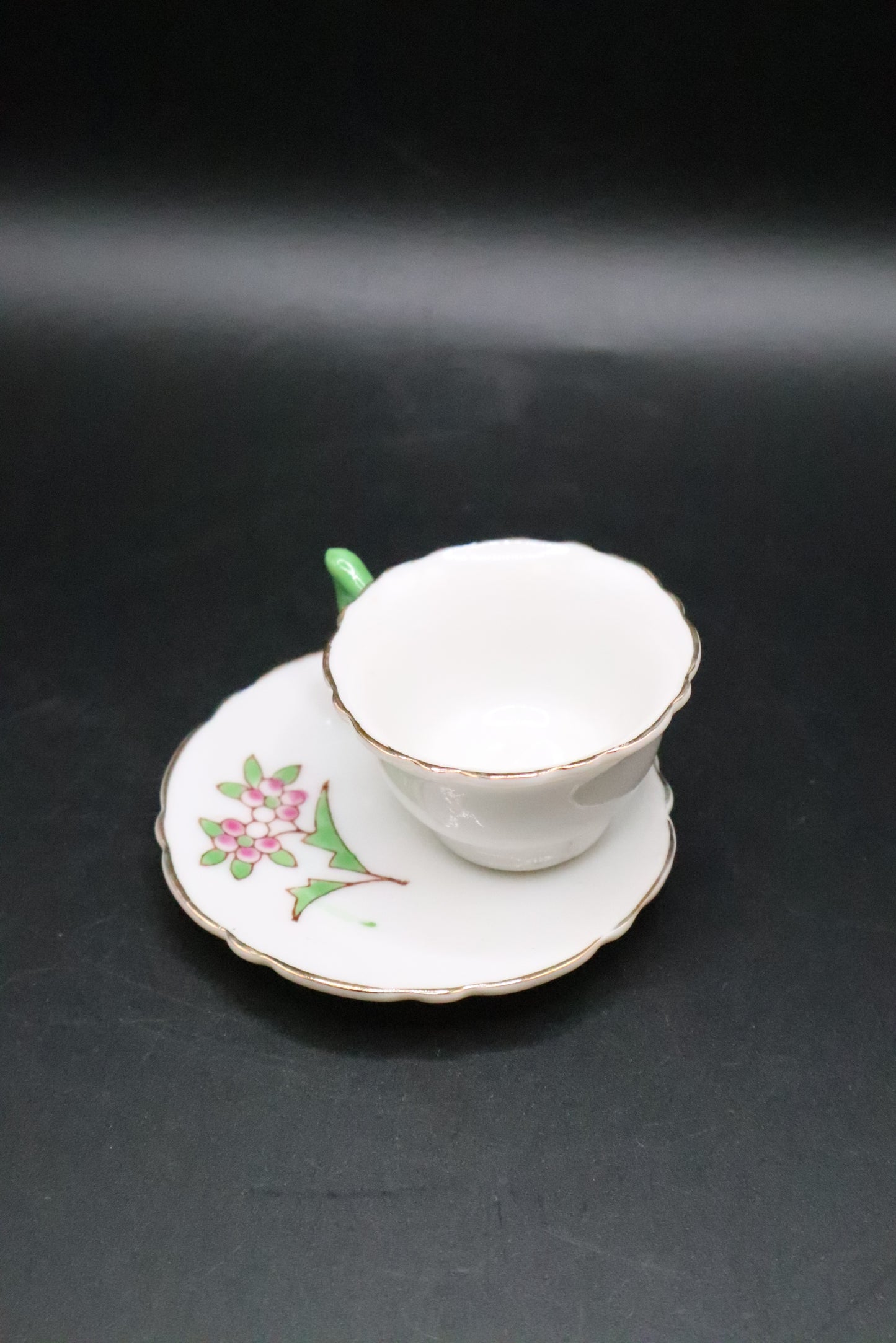 MINIATURE TEA PARTY CUP AND SAUCER MADE IN JAPAN
