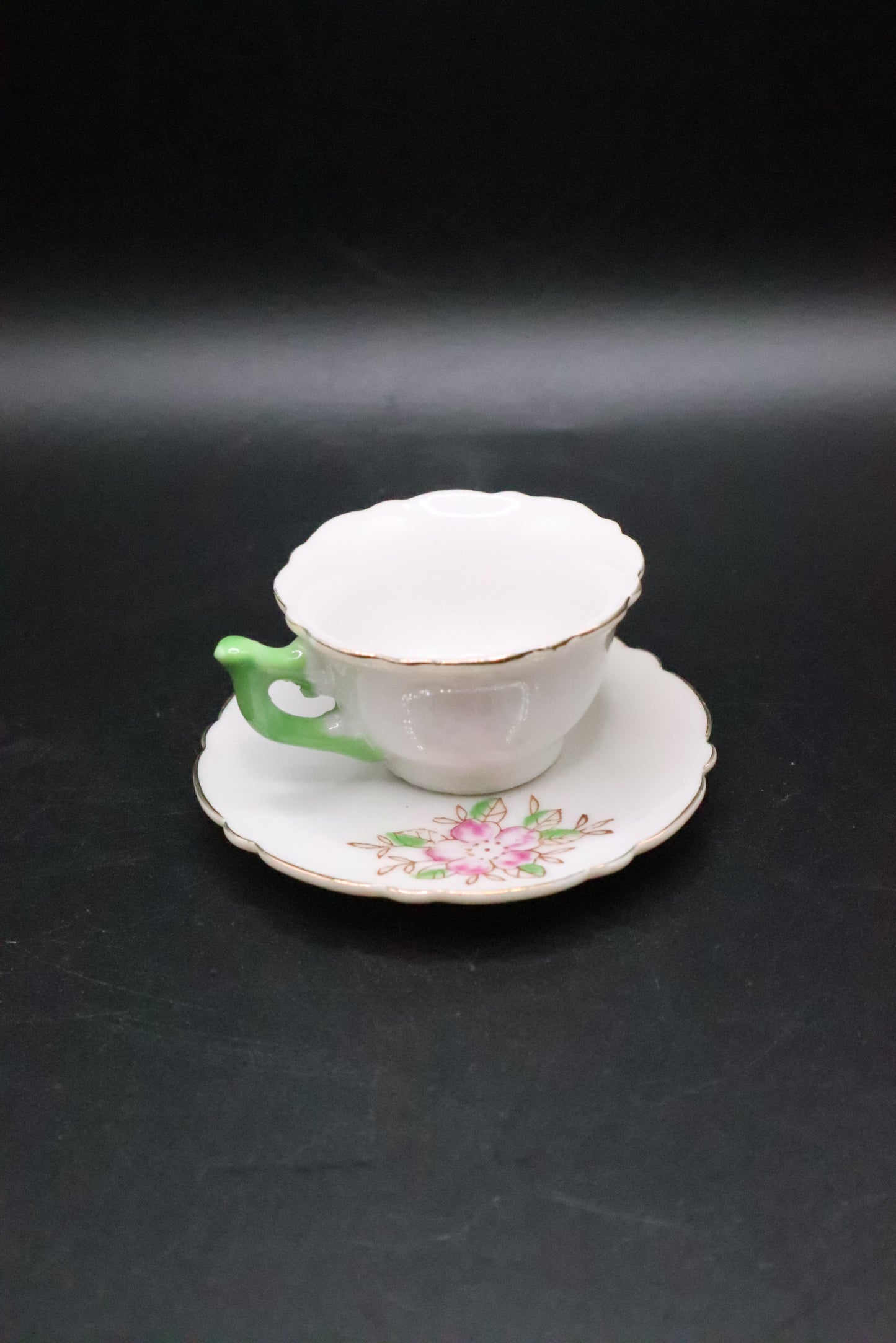 MINIATURE TEA PARTY CUP AND SAUCER MADE IN JAPAN