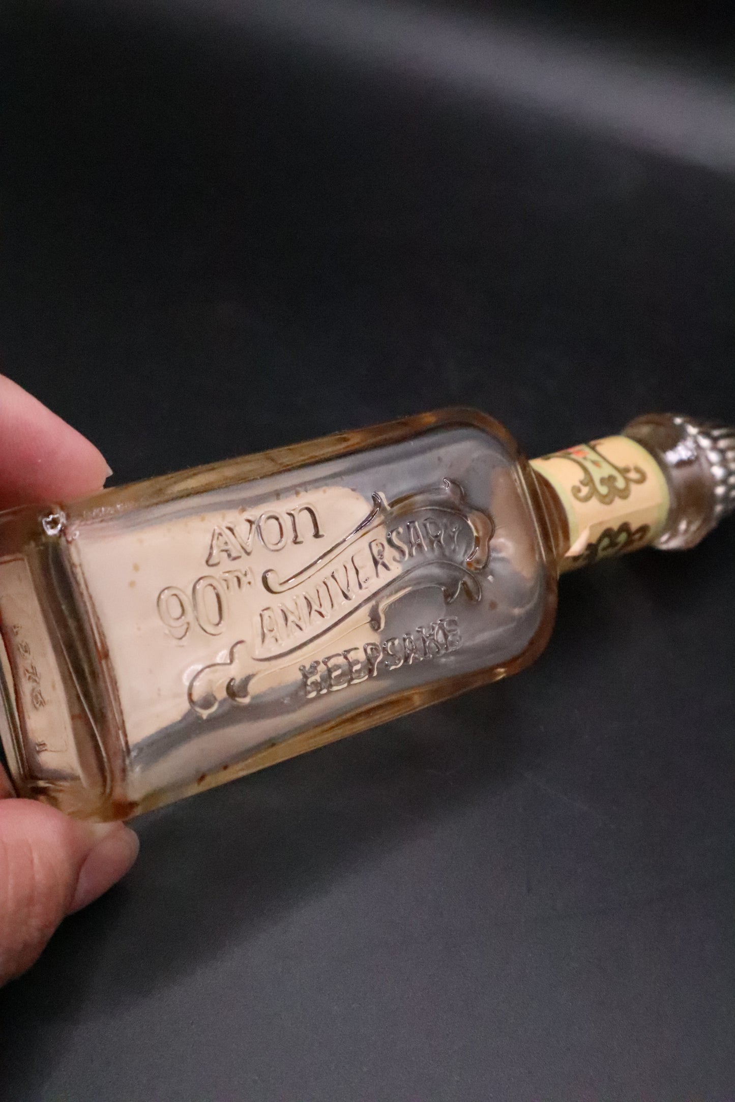 VINTAGE AVON PERFUME 90TH ANNIVERSARY KEEPSAKE