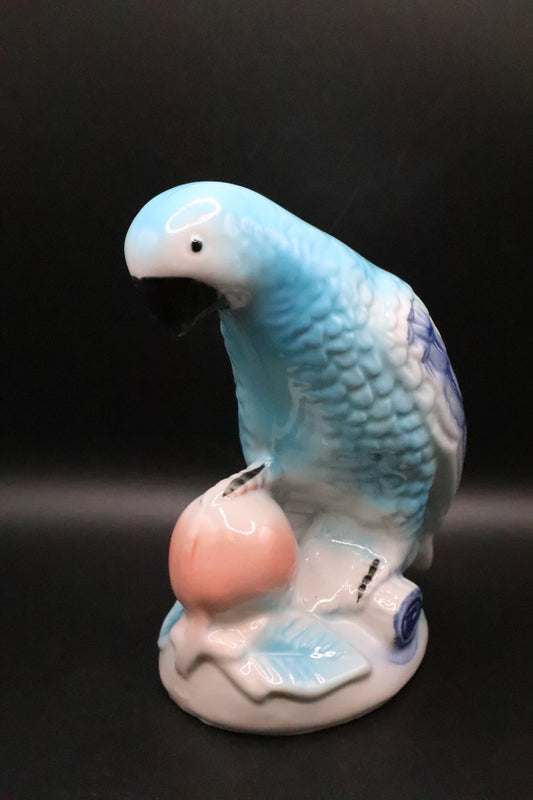 VINTAGE MADE IN BRAZIL BLUE PORCELAIN