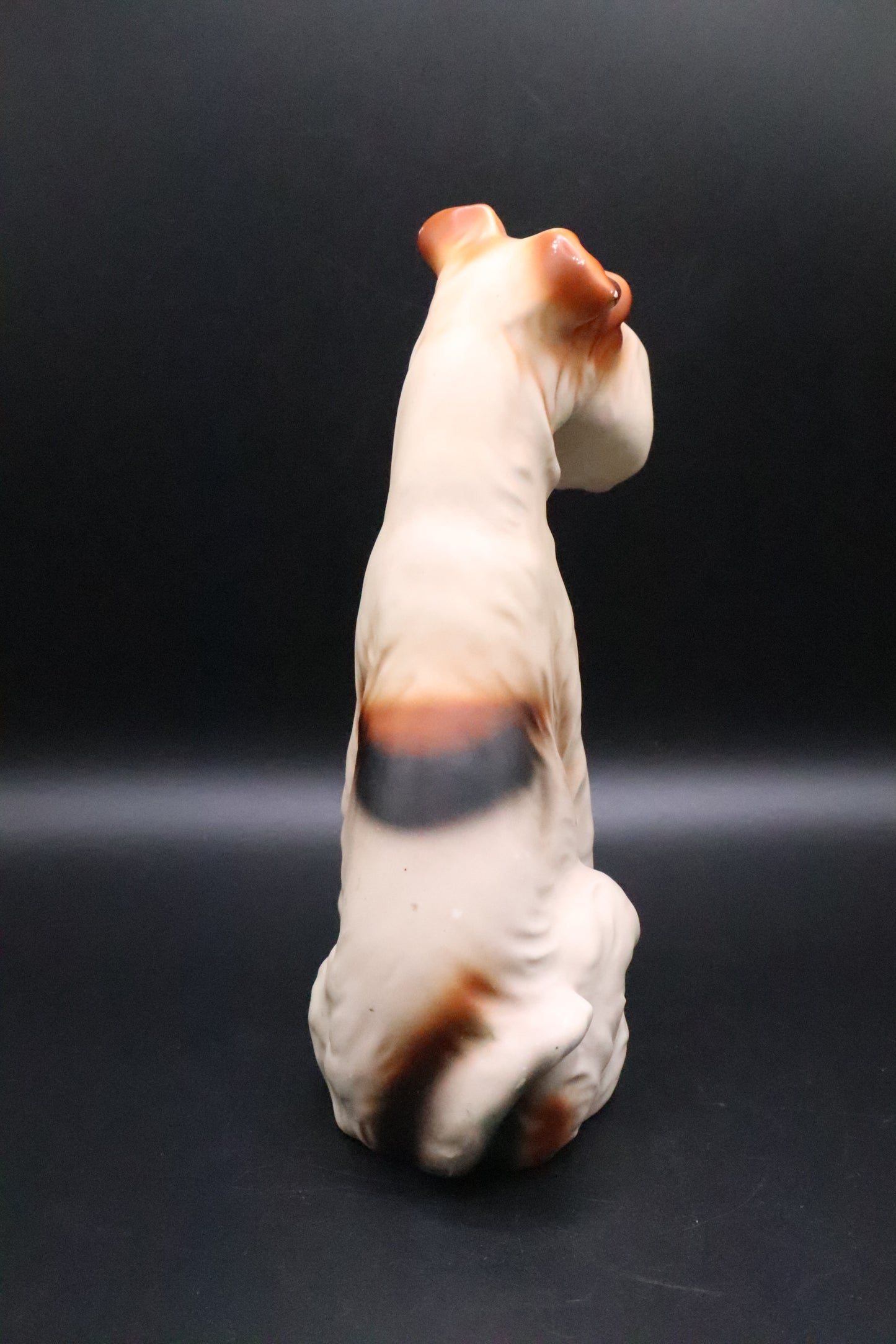 VINTAGE PORCELAIN FOX TERRIER FIGURINE