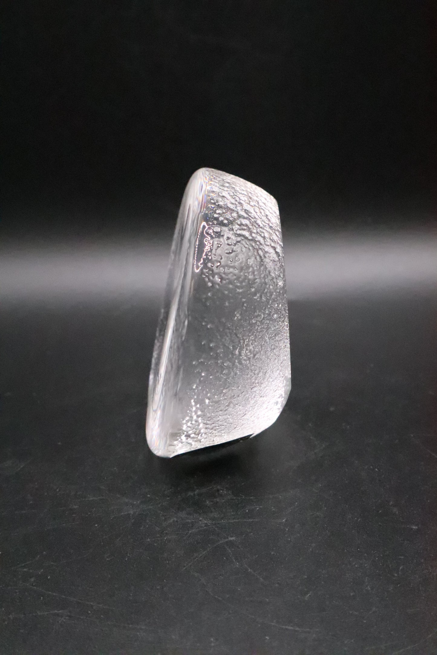 MATS JONASSON SWEDEN SIGNATURE COLLECTION CRYSTAL MOUSE PAPERWEIGHT