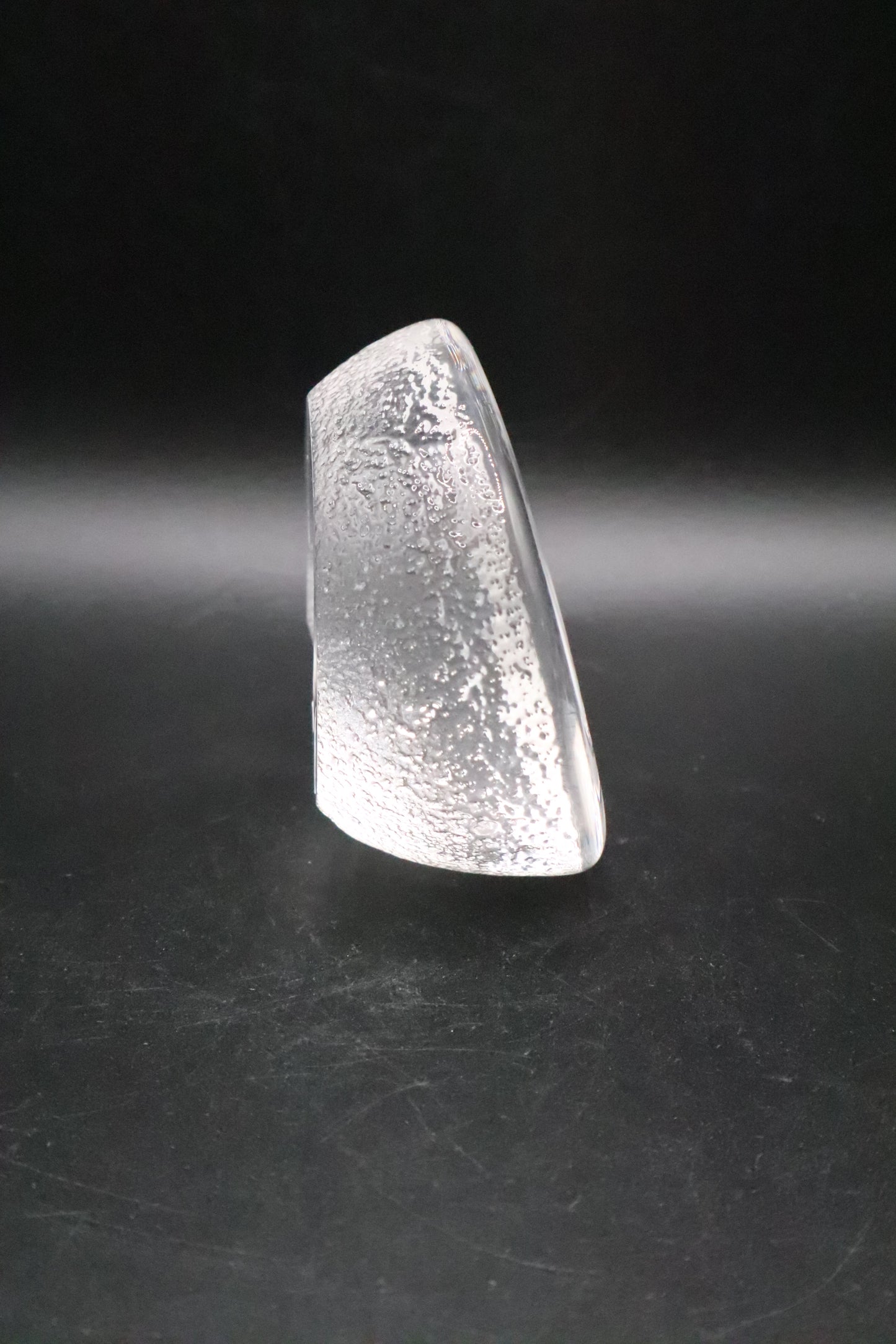 MATS JONASSON SWEDEN SIGNATURE COLLECTION CRYSTAL MOUSE PAPERWEIGHT