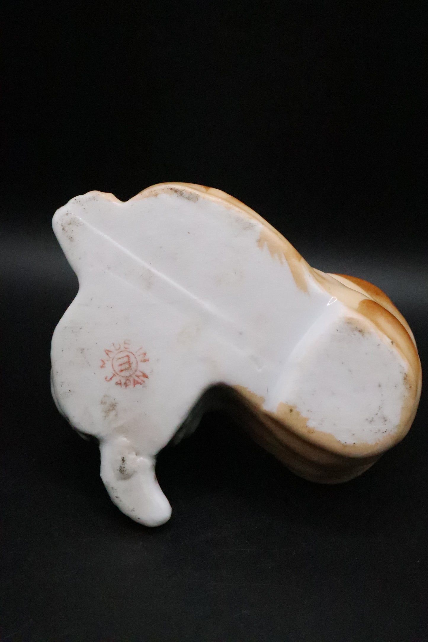 VINTAGE SCHNAUZER CERAMIC PLANTER MADE IN JAPAN (AS IS )