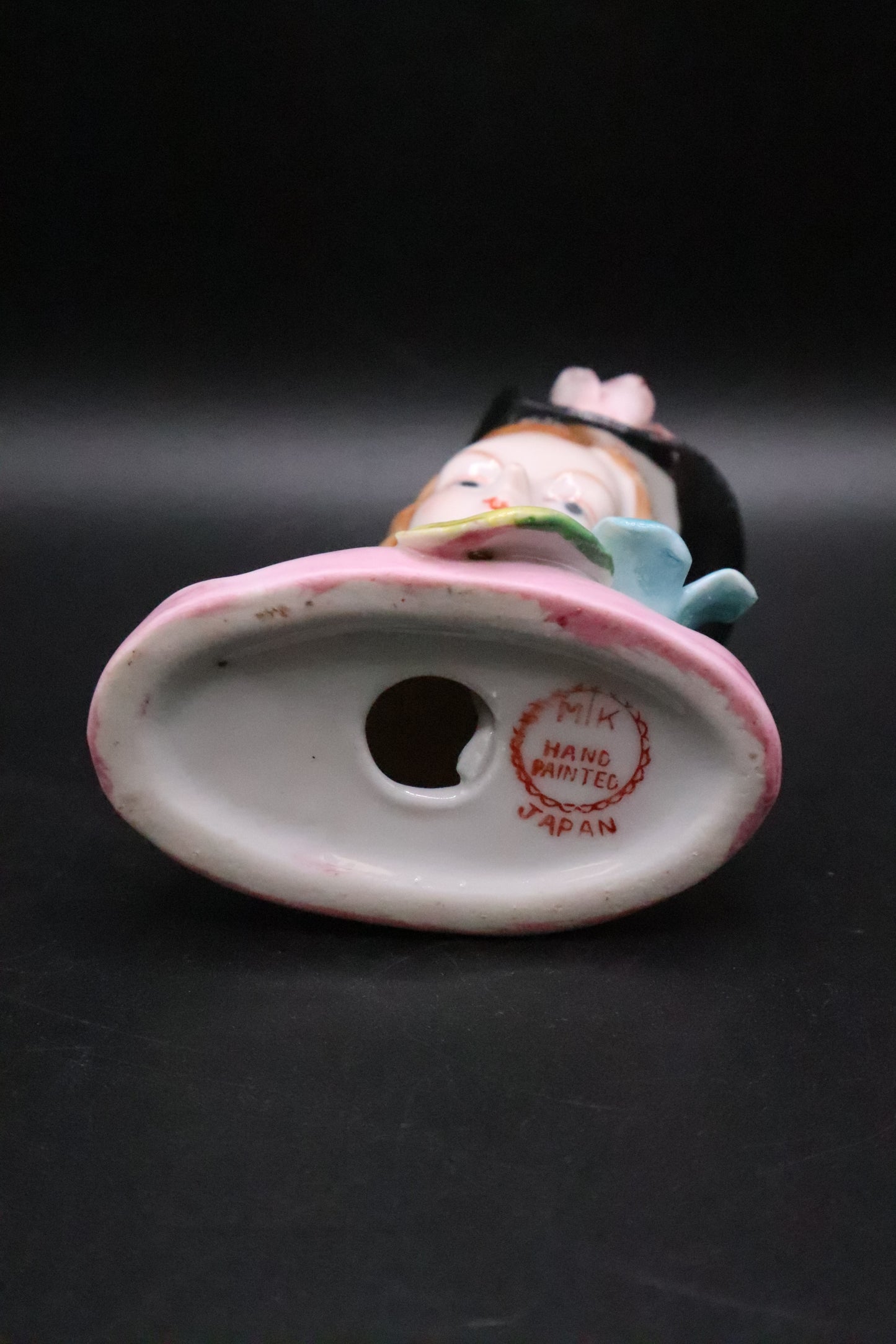 VINTAGE M|K HANDPAINTED LADY PORCELAIN BUST MADE IN JAPAN