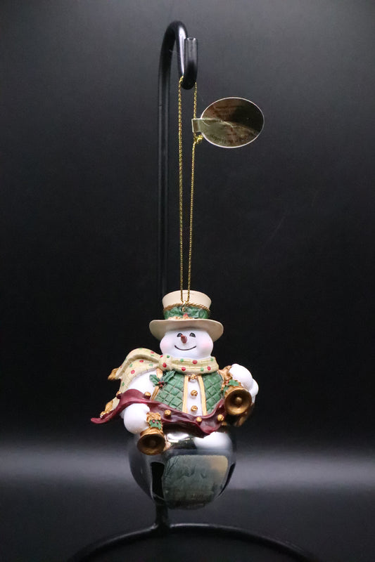 THOMAS KINKADE SNOWMAN BELL