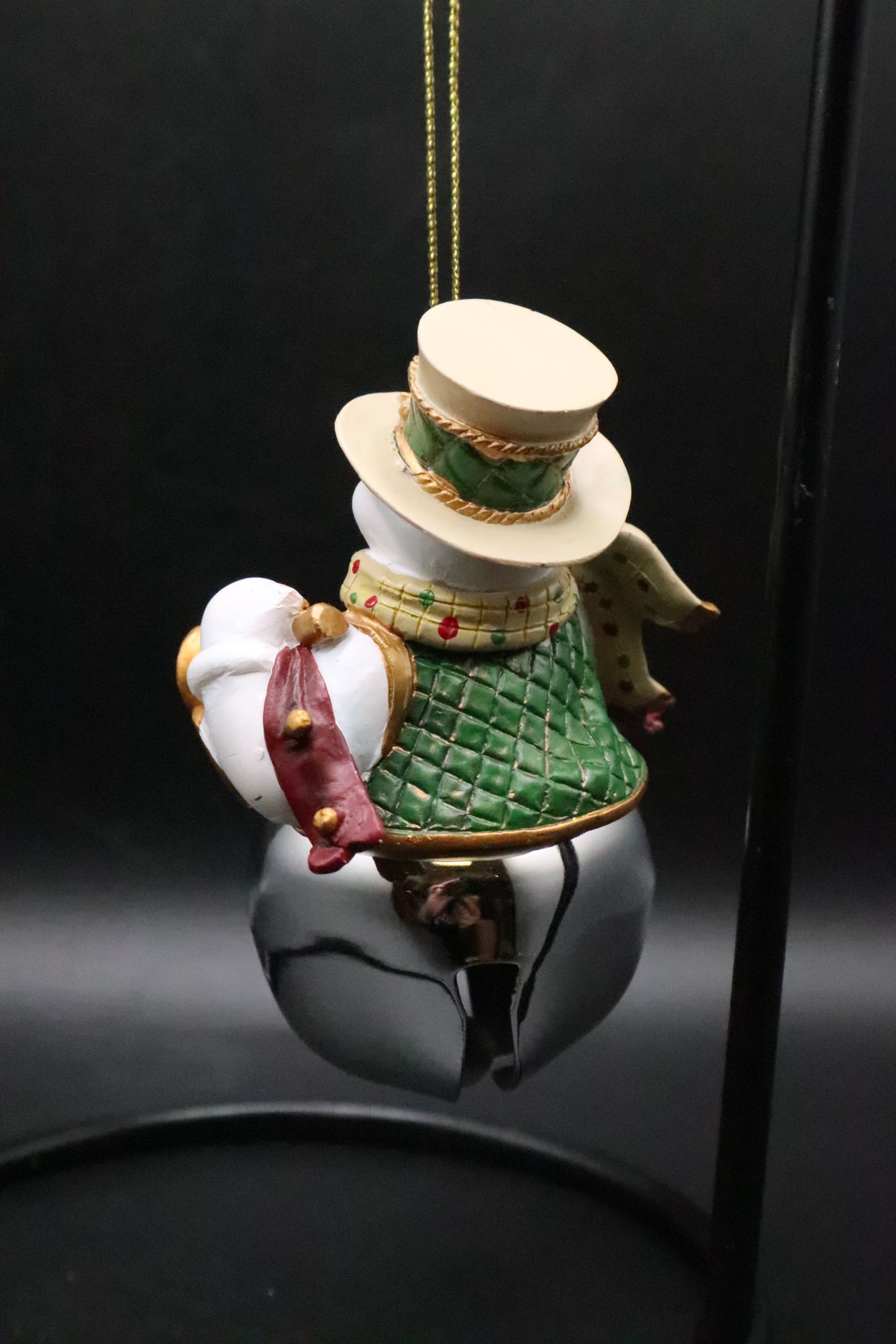 THOMAS KINKADE SNOWMAN BELL
