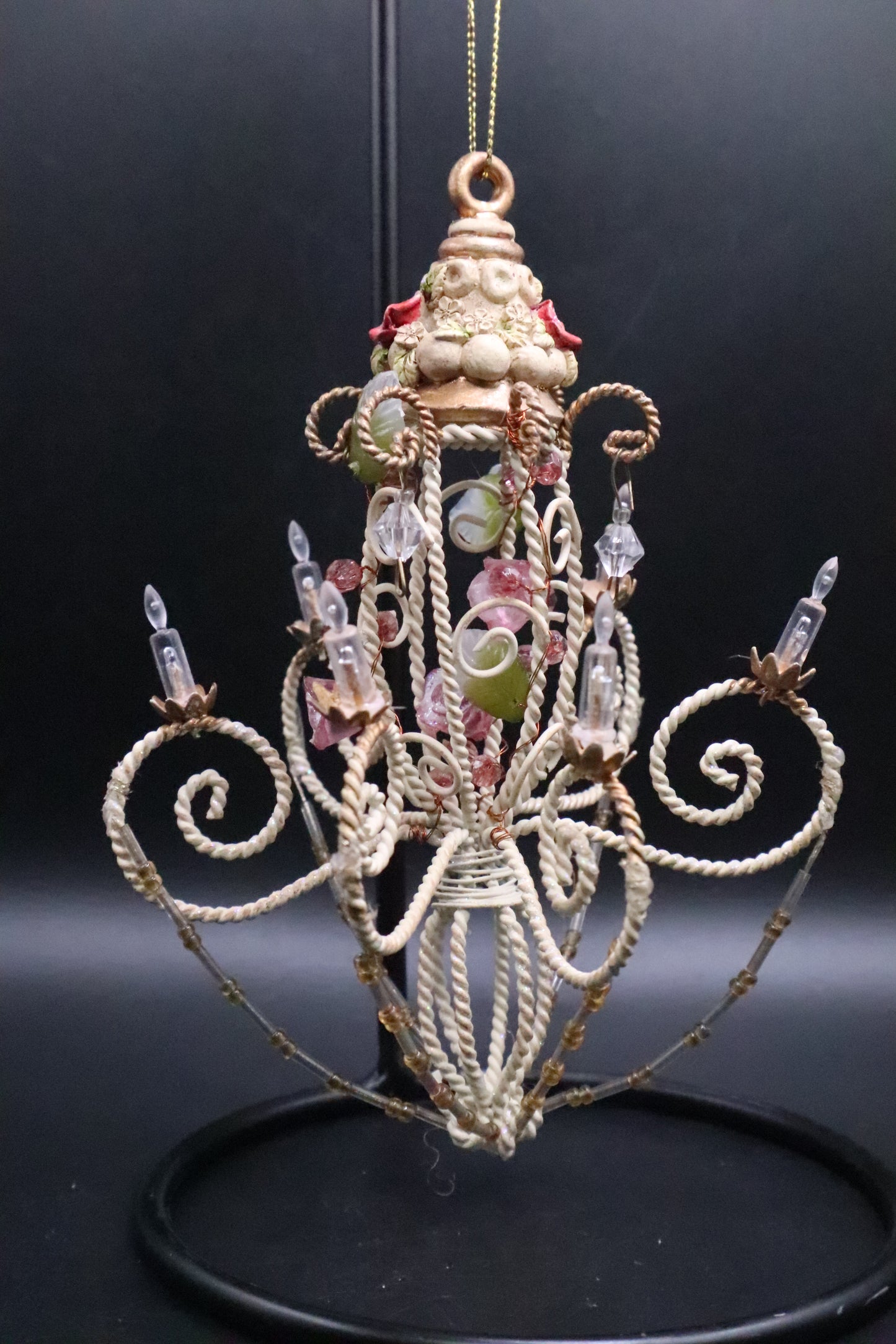 FRENCH TOLE CHANDELIER ORNAMENT