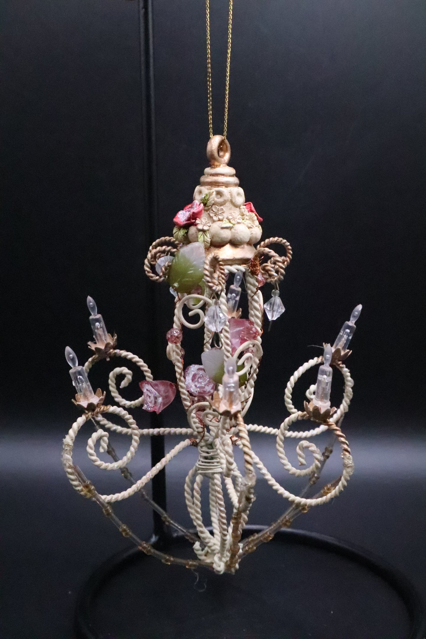 FRENCH TOLE CHANDELIER ORNAMENT