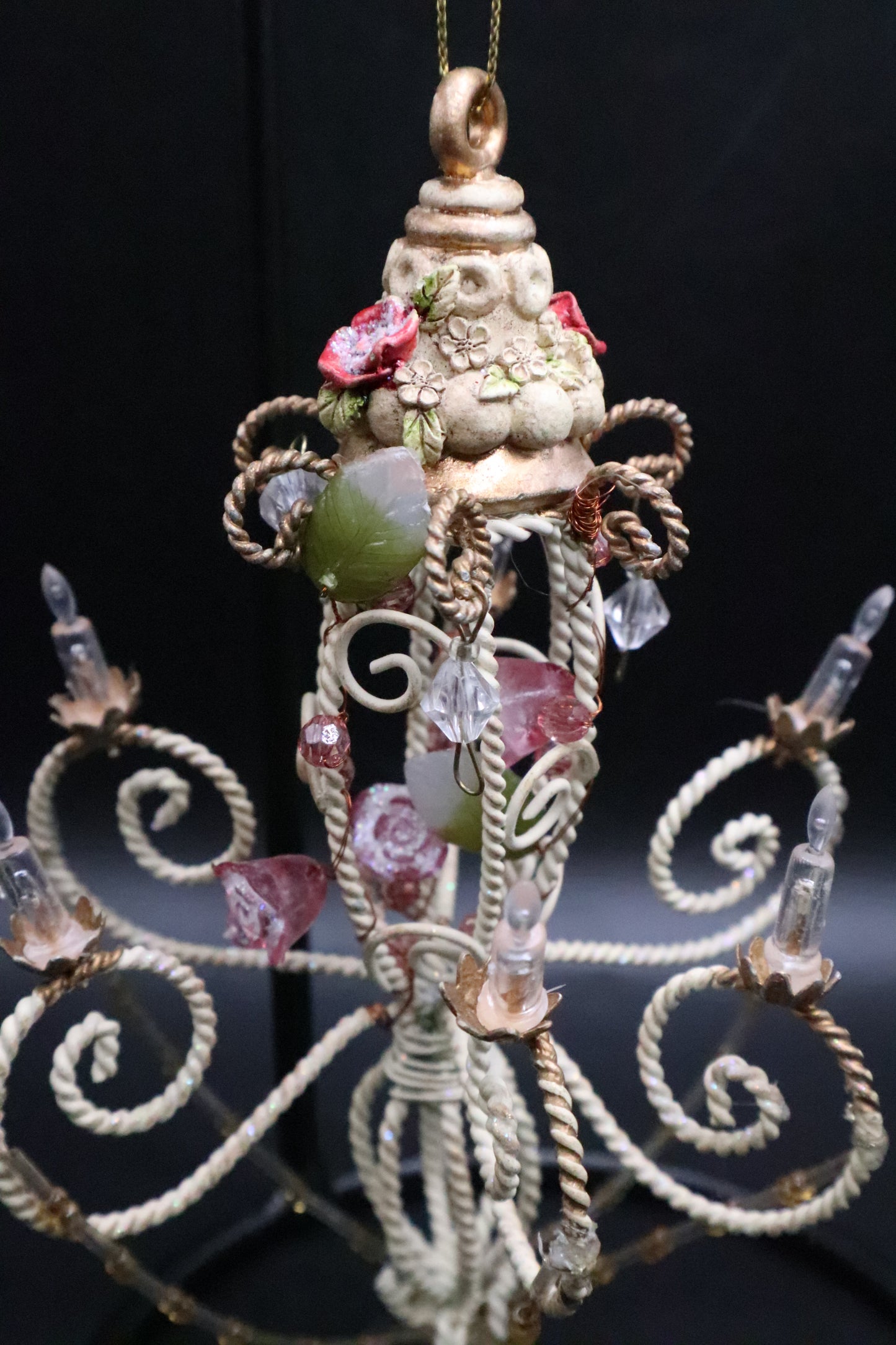 FRENCH TOLE CHANDELIER ORNAMENT