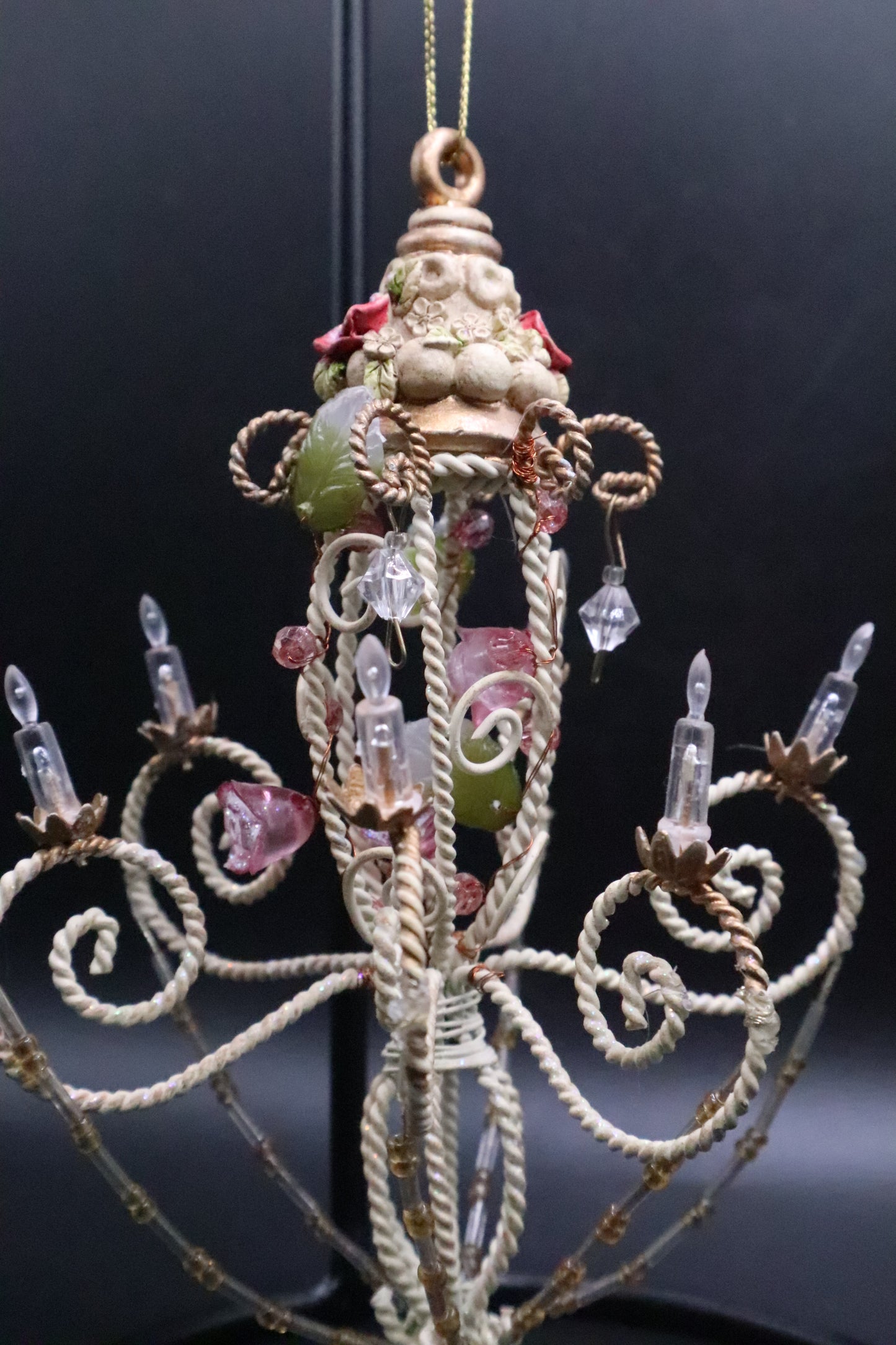 FRENCH TOLE CHANDELIER ORNAMENT