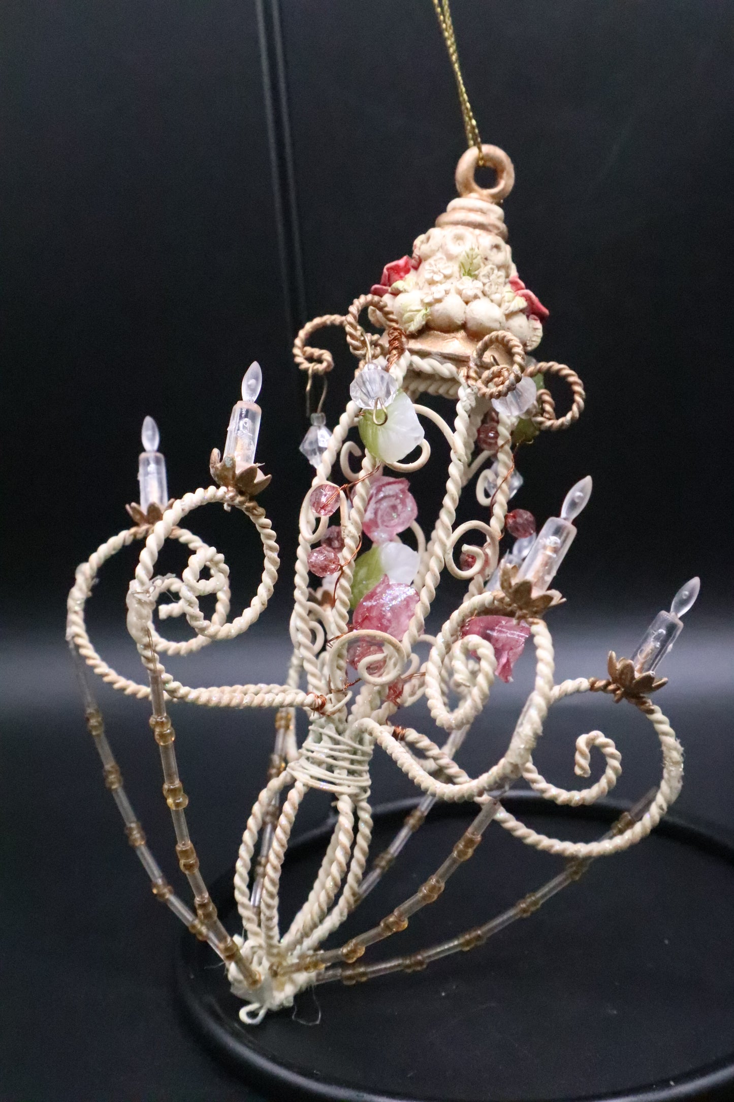 FRENCH TOLE CHANDELIER ORNAMENT