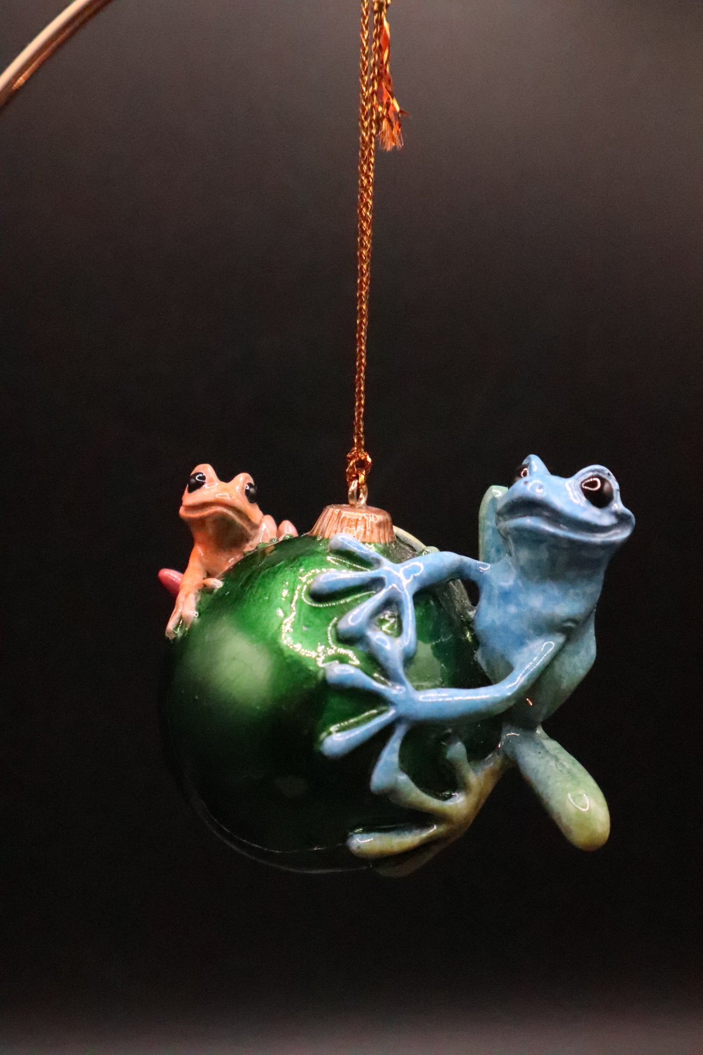 KITTY'S CRITTERS FROG ORNAMENT