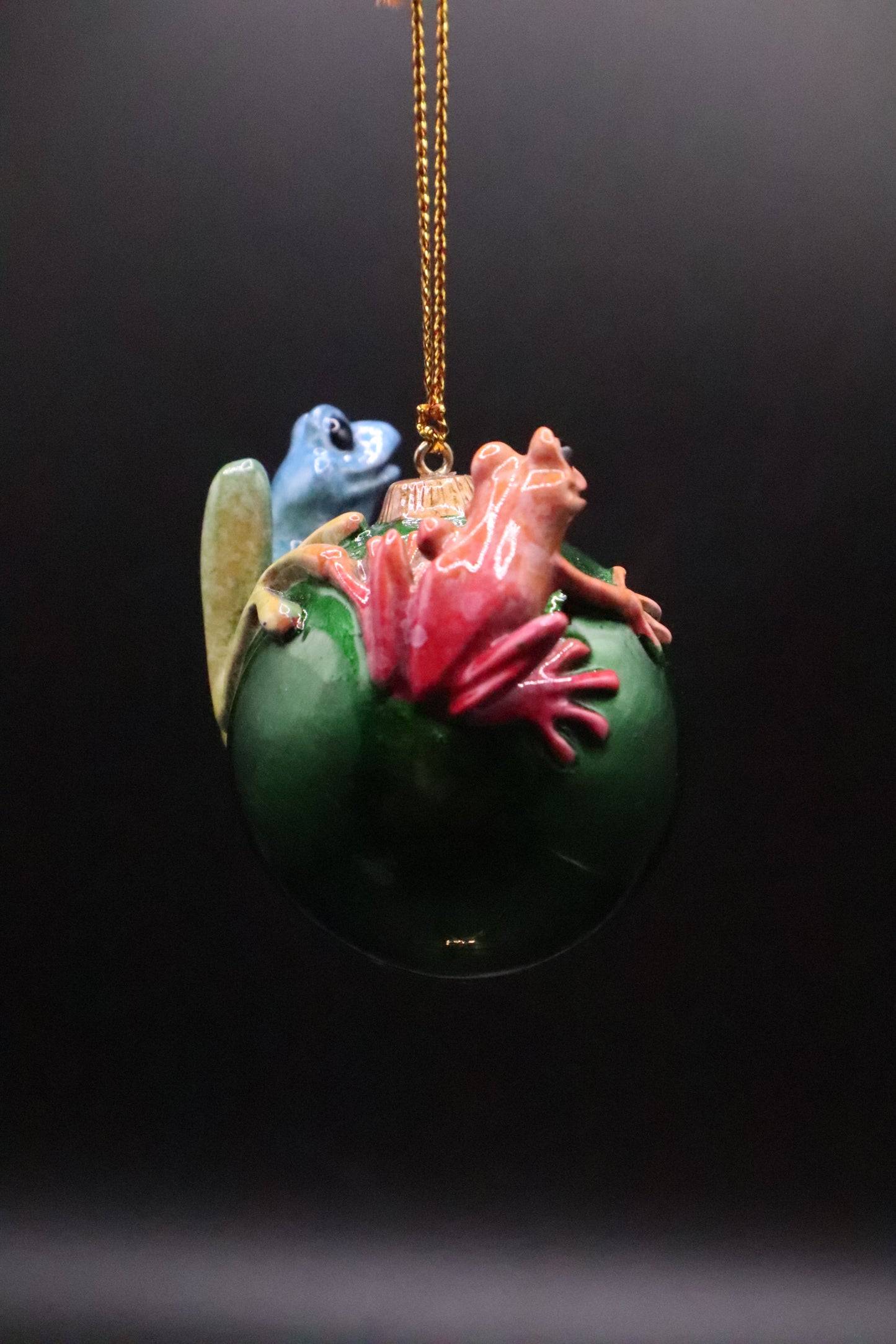KITTY'S CRITTERS FROG ORNAMENT
