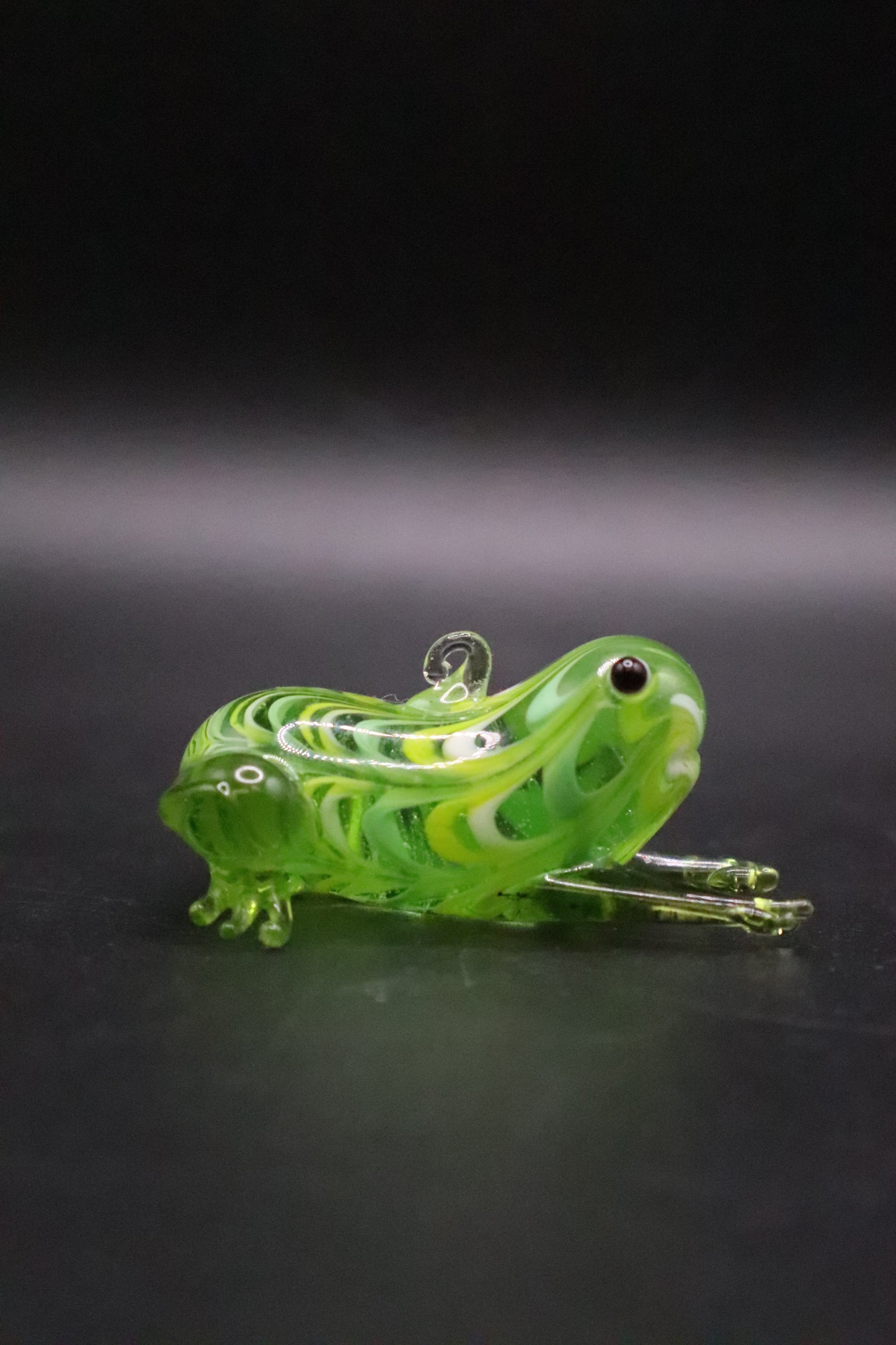 HARD BLOWN GLASS MENAGERIE FROG