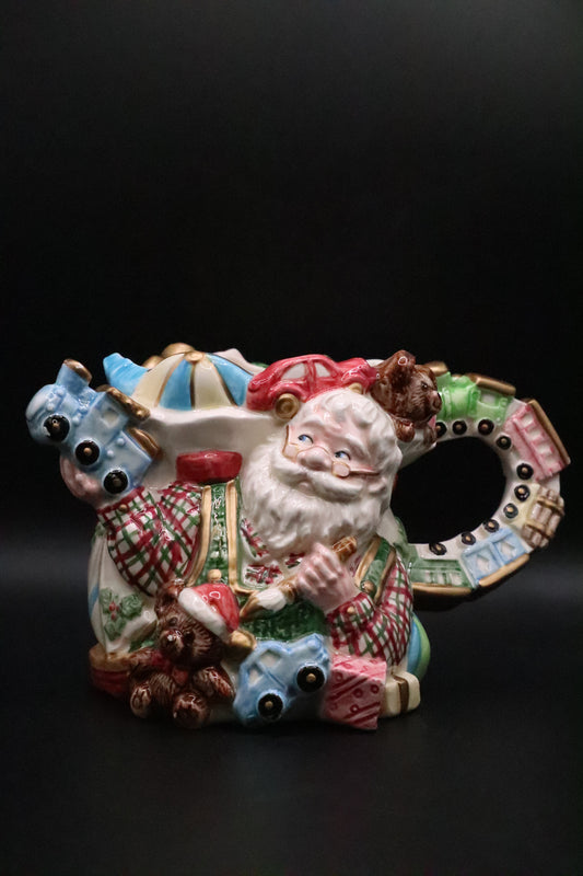 VINTAGE FITZ AND FLOYD "SANTA MAGIC WORKSHOP"