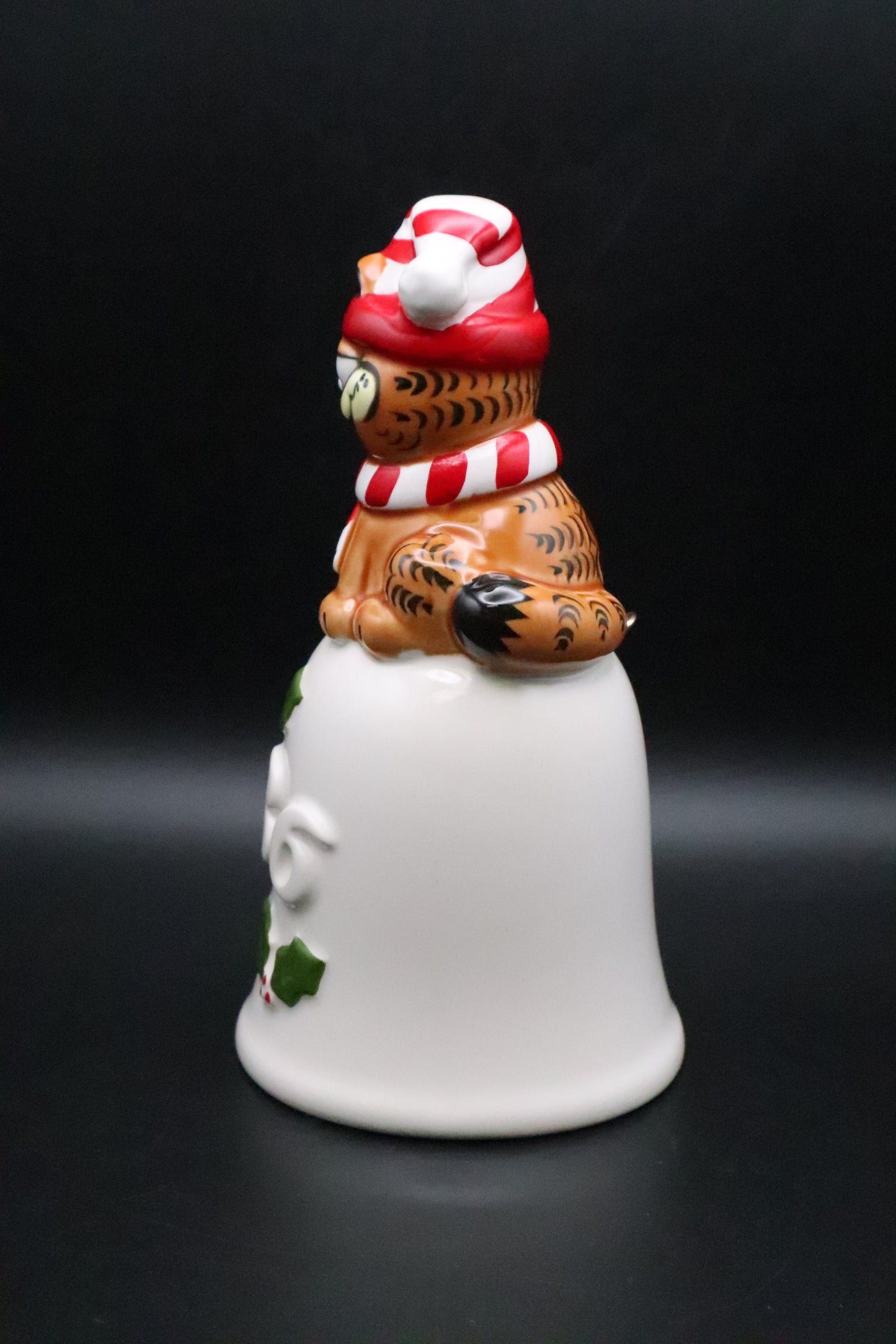 VINTAGE GARFIELD CHRISTMAS BELL 1986 ENESCO